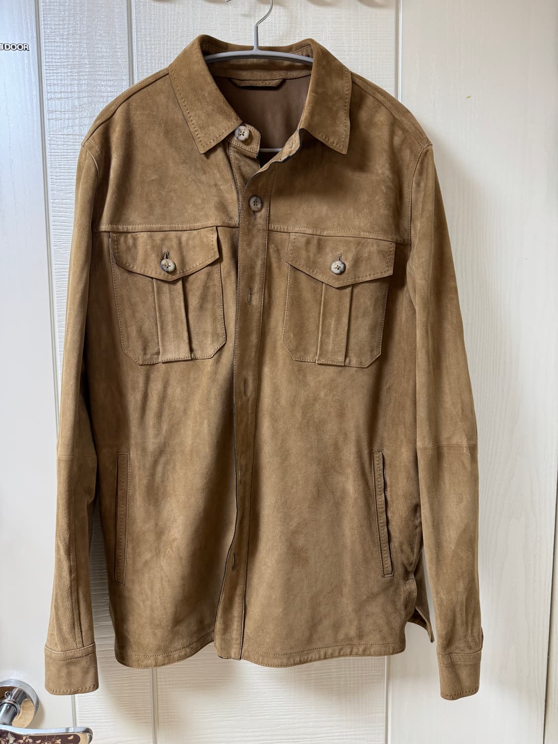 마시모두띠 가죽 셔켓 상품이미지1