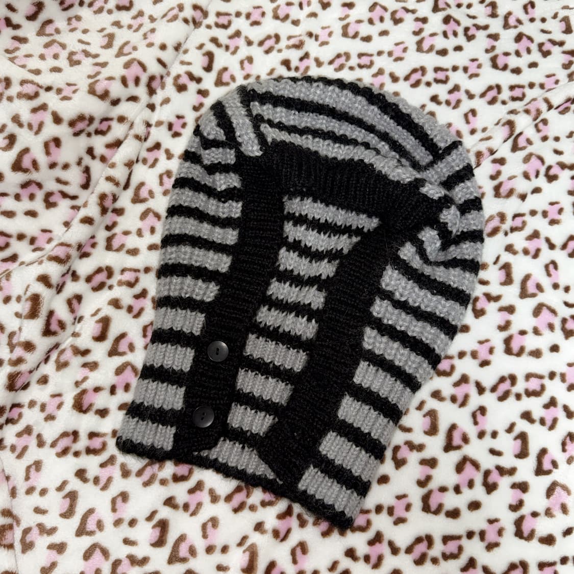 vintage 스트라이프 바라클라바  상품이미지1