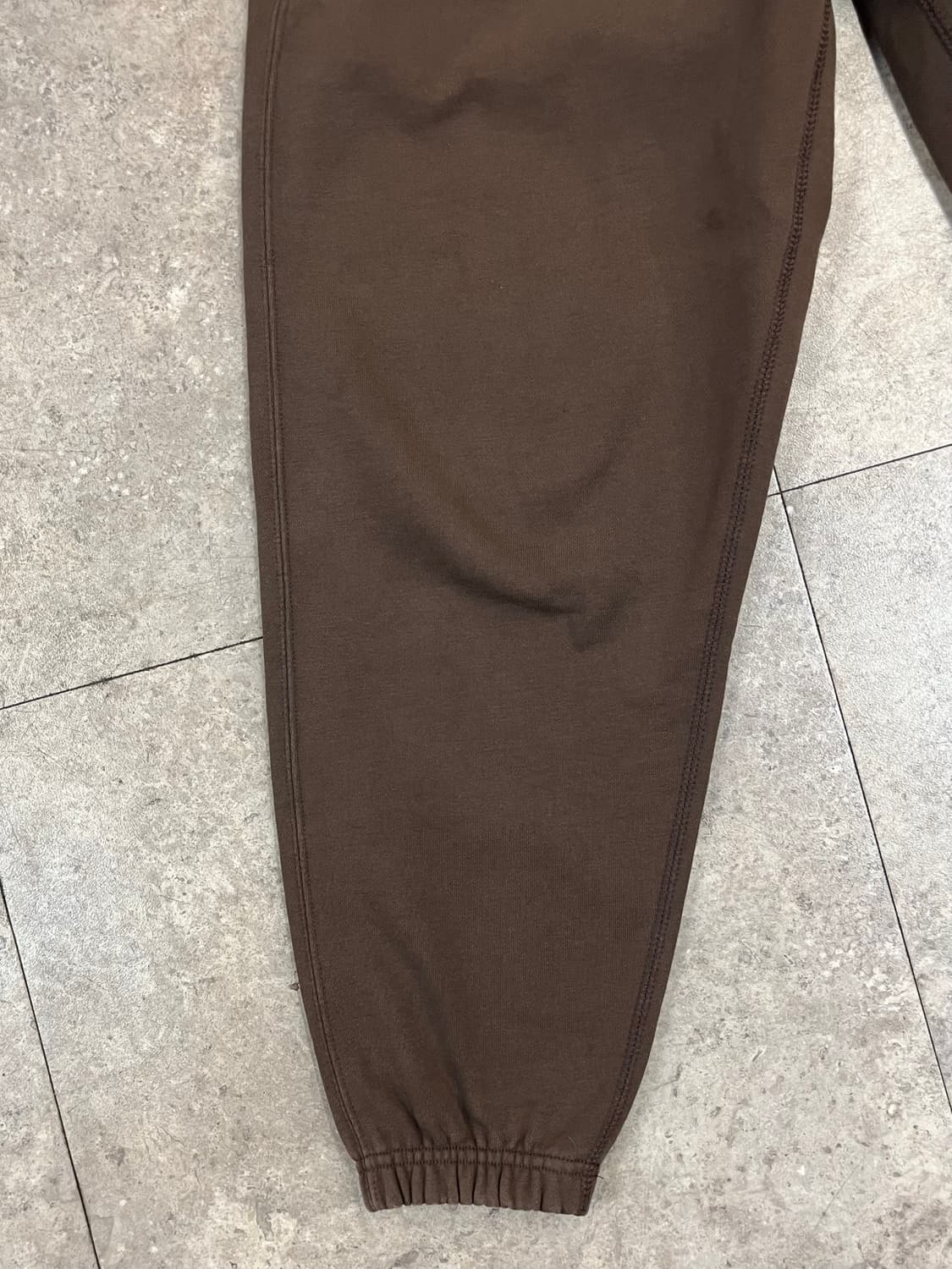 나이키 스우시 기모 스웻 조거 팬츠 브라운 S #csz3919  *오염, 상품이미지5