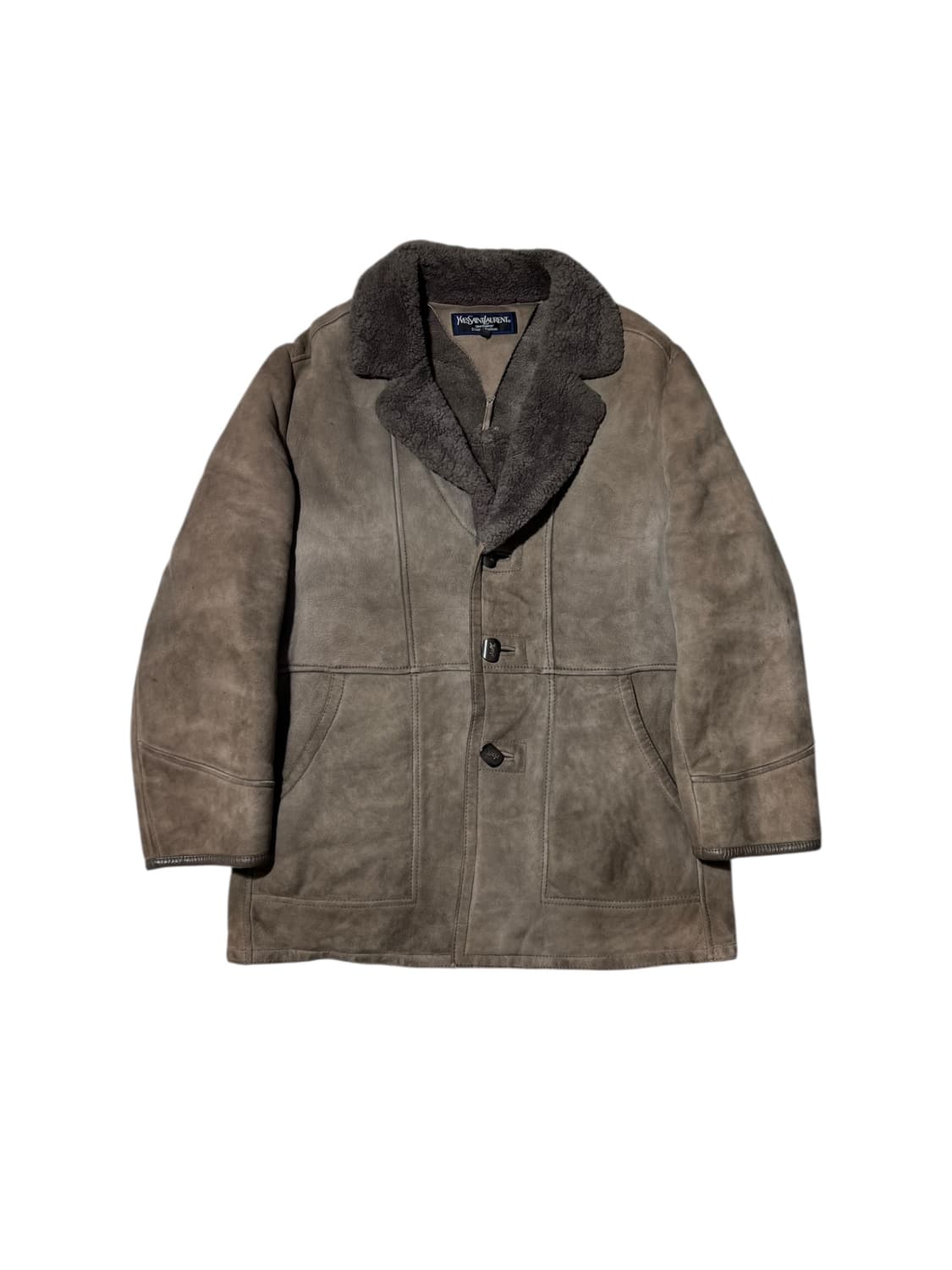 입생로랑 YSL 무스탕 무통 자켓 XL 상품이미지1