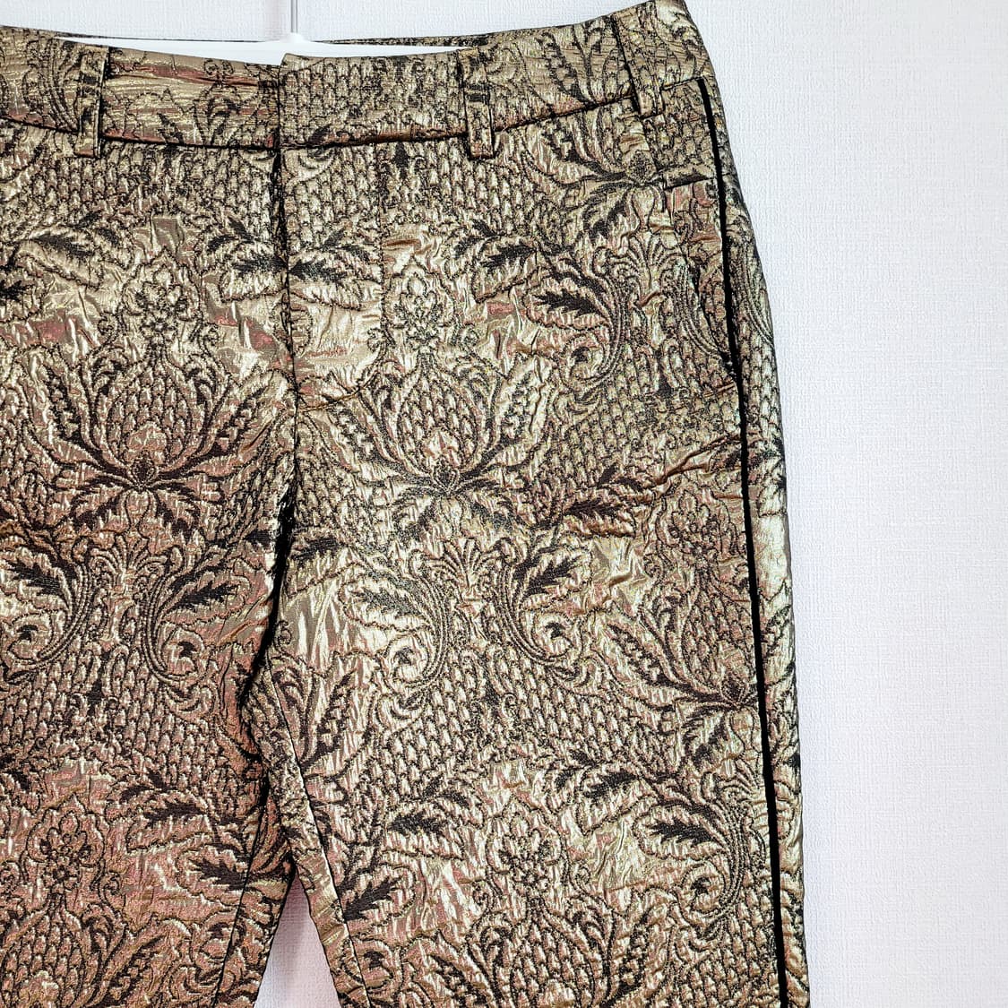 쟈딕앤볼테르 메탈금사 패턴 바지 팬츠 (표기36) 새상품 상품이미지1