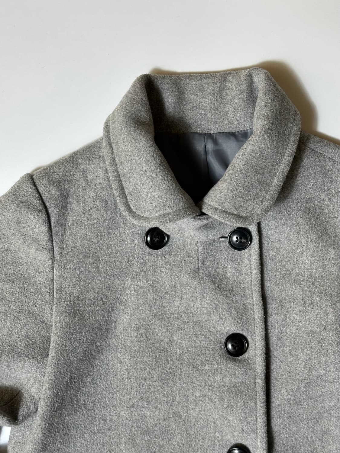 그레이 숏 코트 상품이미지7