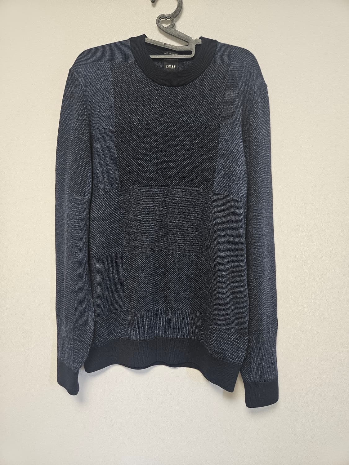HUGO BOSS 남성. 니트. 블루 상품이미지1