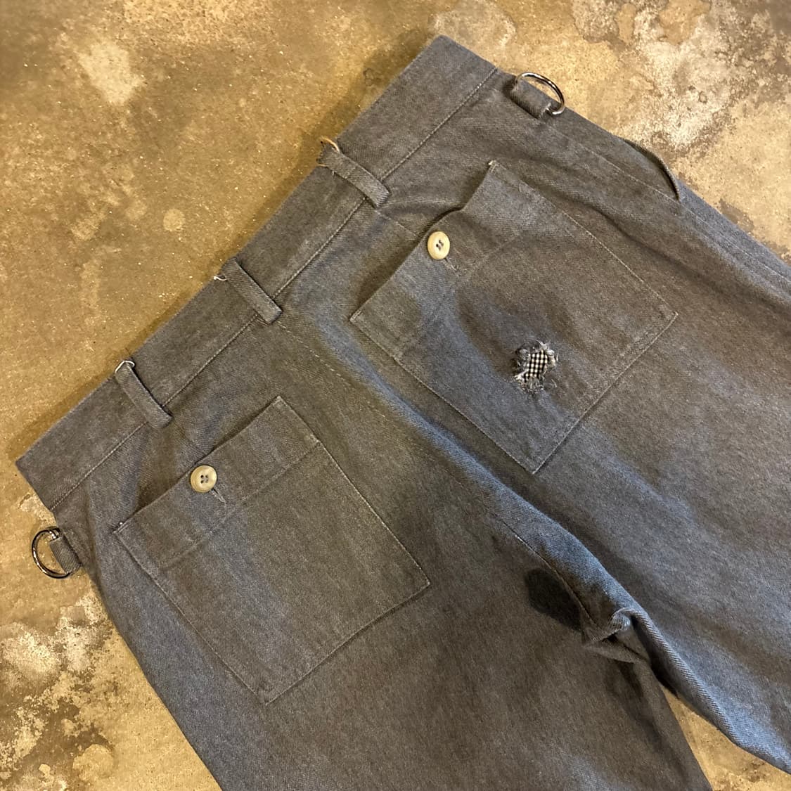 아페쎄 헤비 드릴 코튼 워크 팬츠 상품이미지9