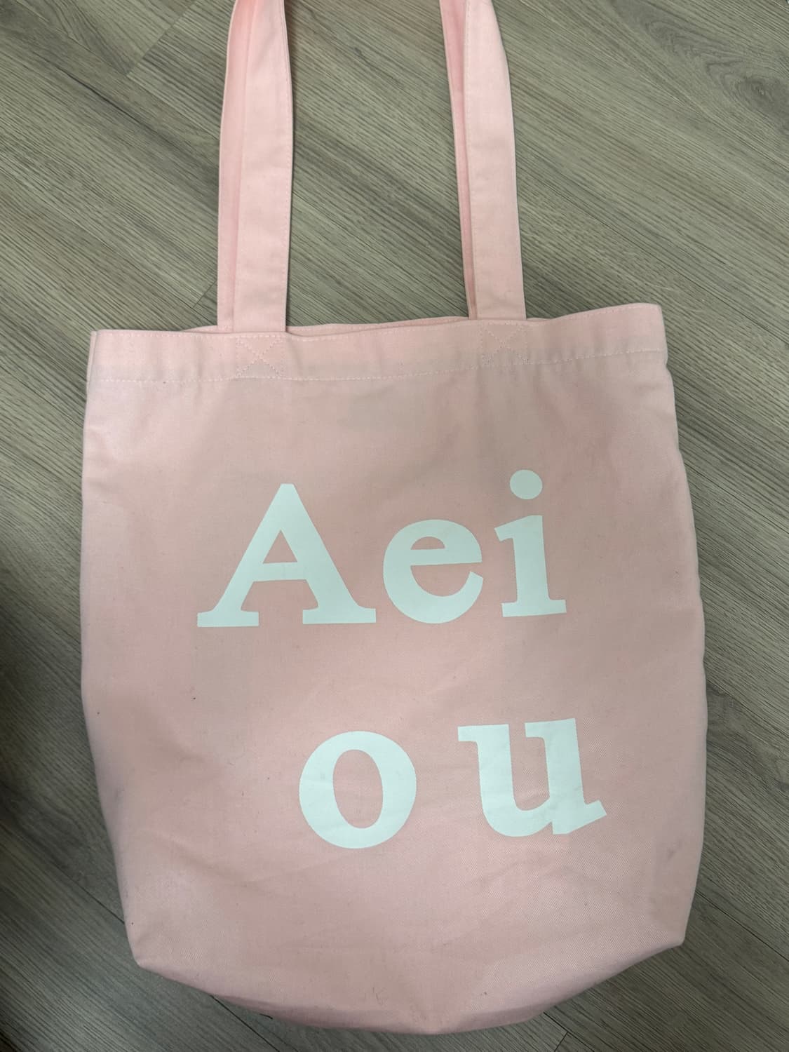 Aeiou 에코백 핑크 상품이미지1