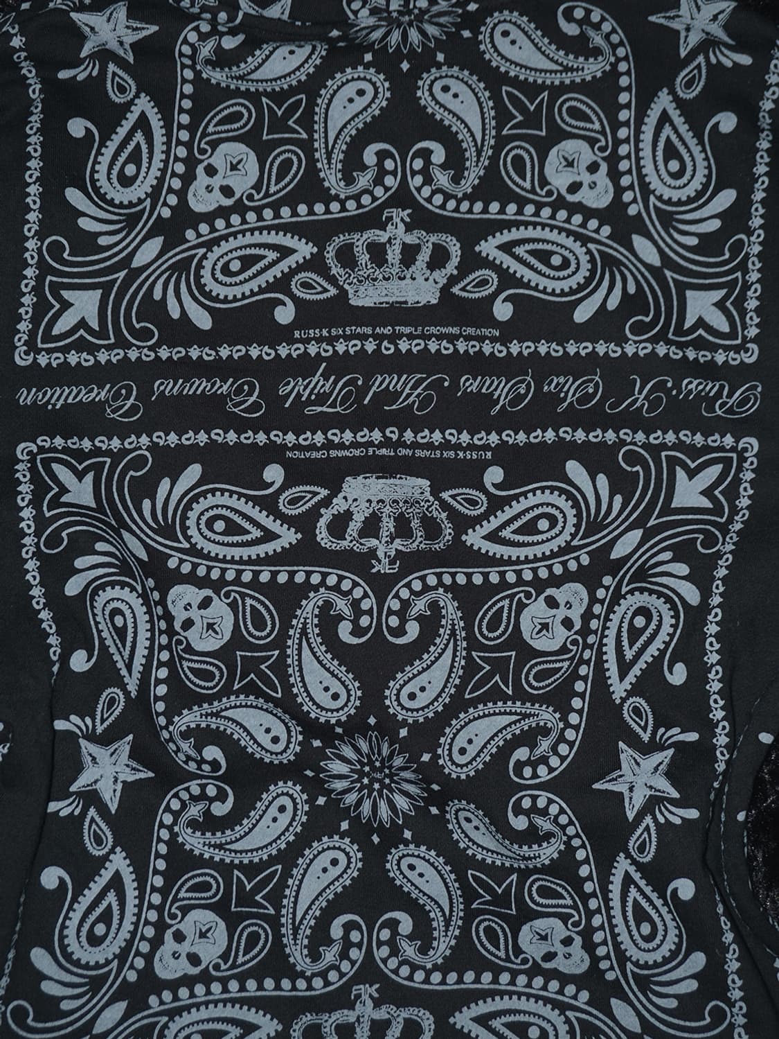 (russ-k) gothic paisley zip-up hood  상품이미지6