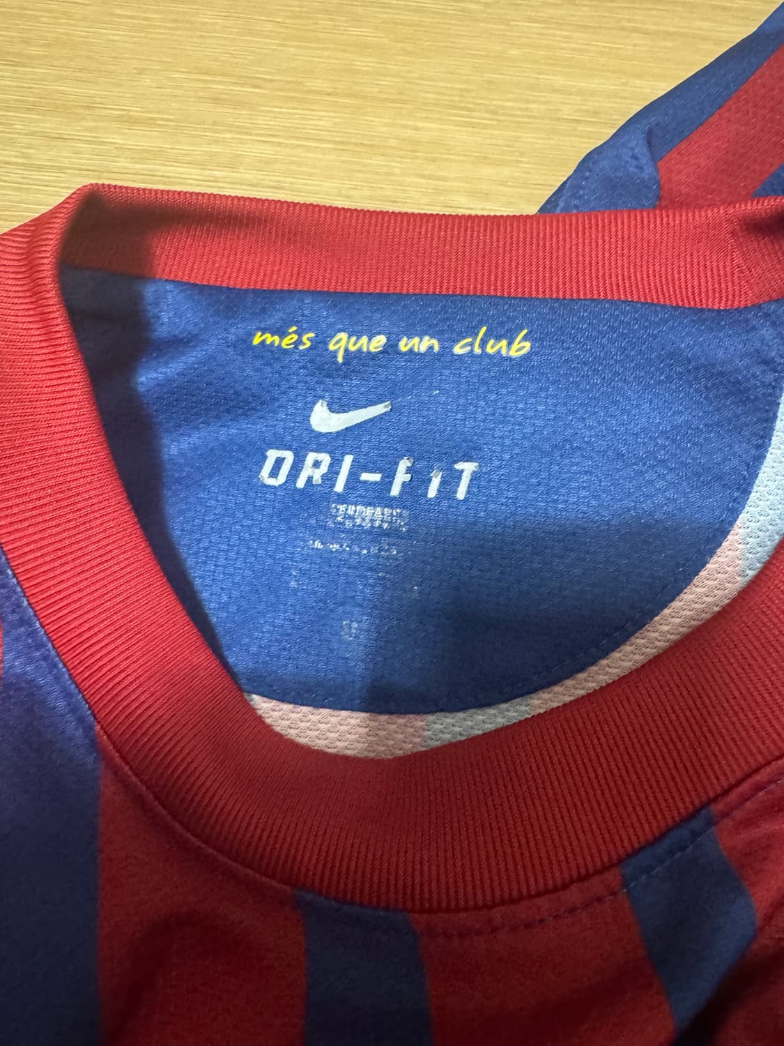 나이키 바르셀로나 11-12 유니폼 반팔 홈 상품이미지5