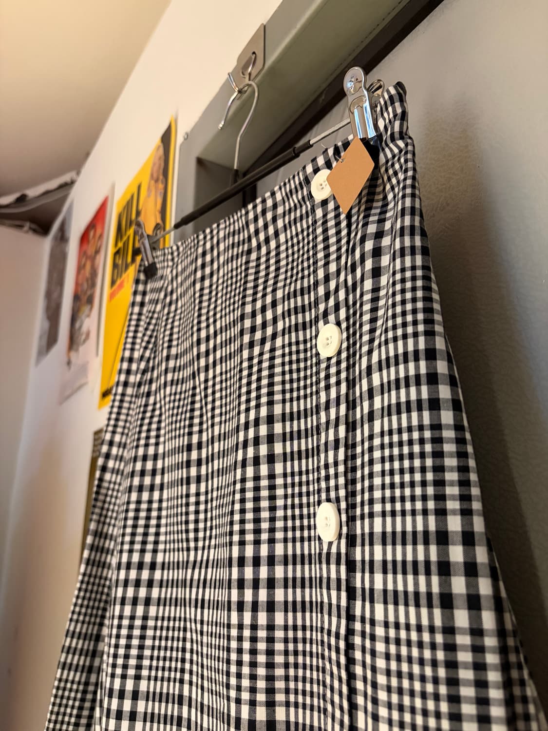 에잇세컨즈 깅엄체크 스커트 상품이미지3