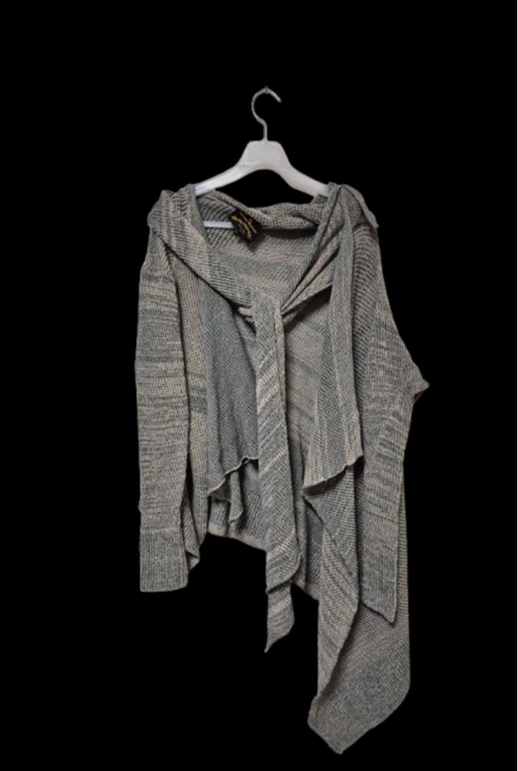 비비안웨스트우드 비대칭 스카프 가디건  상품이미지1