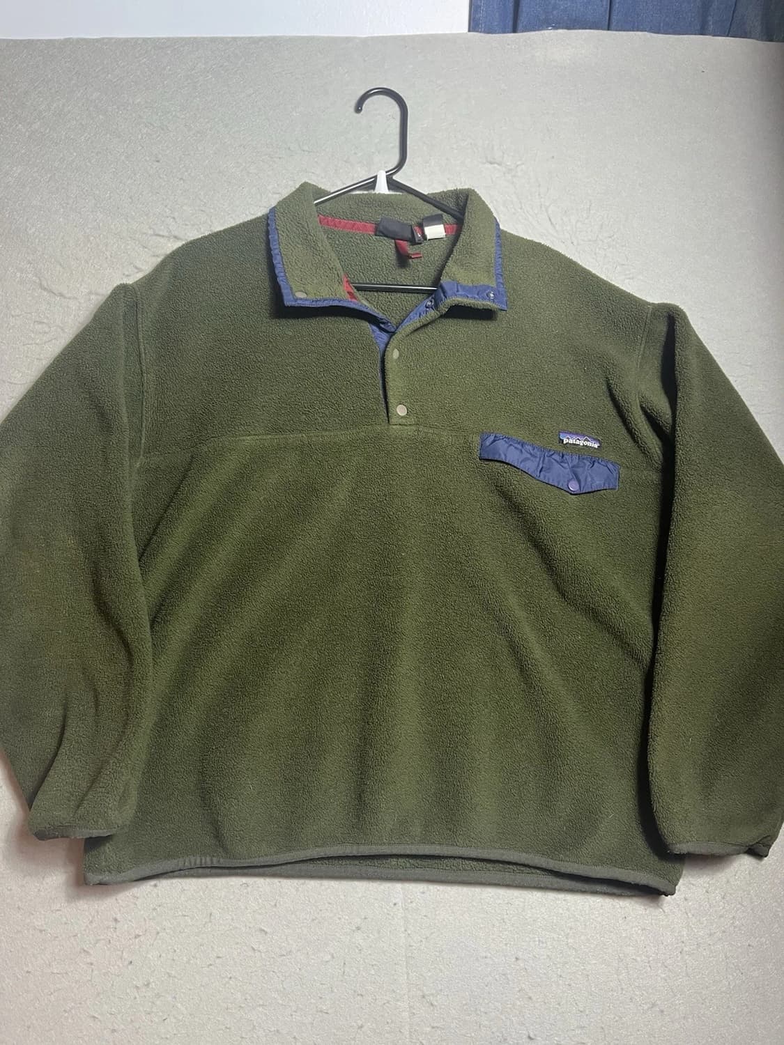 90s 파타고니아 신칠라 스냅-티 플리스 풀오버 상품이미지1
