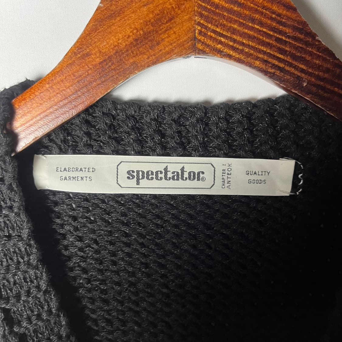 [spectator] 스펙테이터 툴러 펑크 라이트닝 니트 베스트 상품이미지5