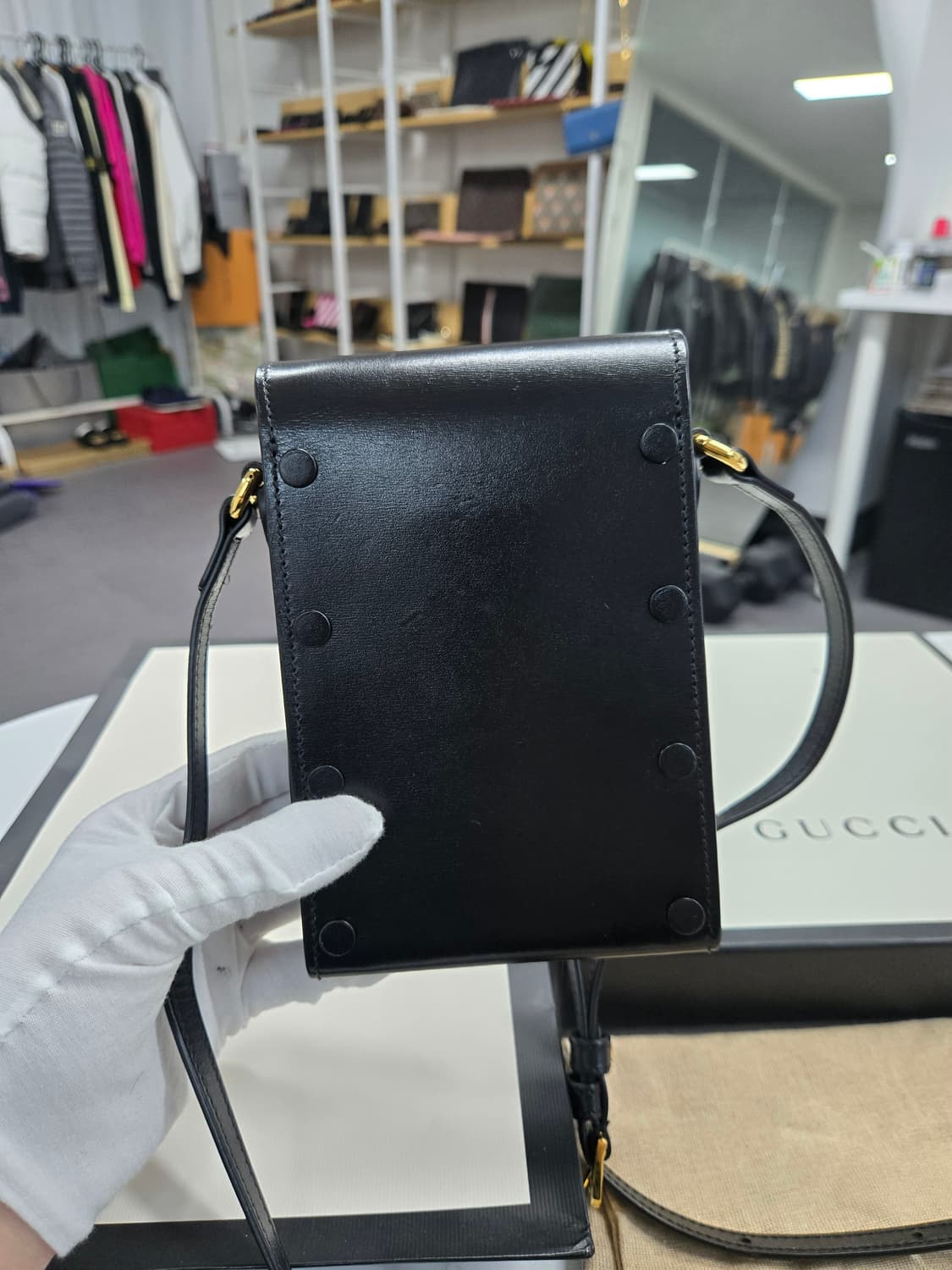 [A급컨디션]구찌 홀스빗 폰 홀더백 상품이미지2