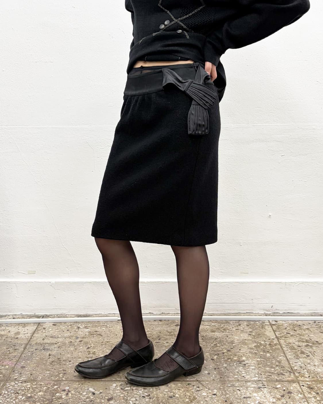 엠포리오 아르마니 2007F/W 헤비  울 스커트 상품이미지3