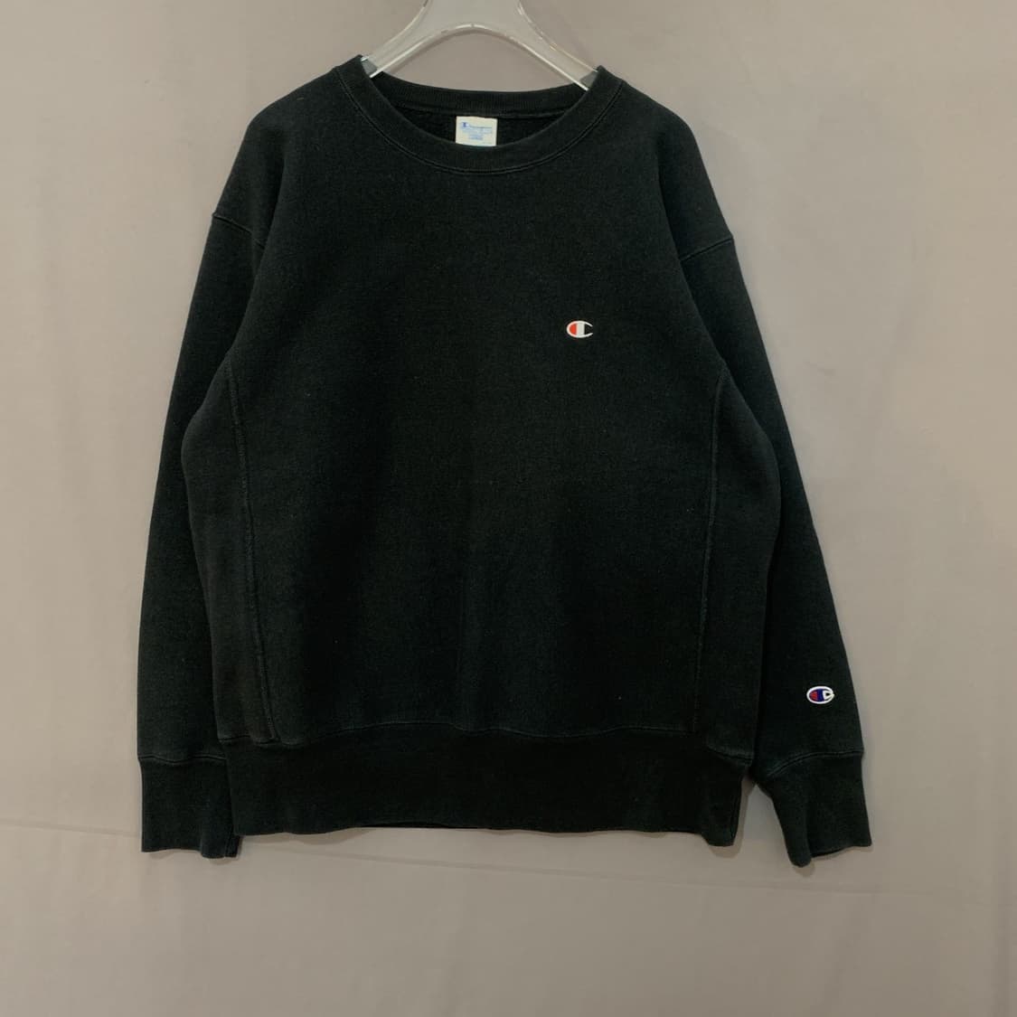 L 챔피온 리버스위브 블루택 기모 스웻셔츠 맨투맨 상품이미지1