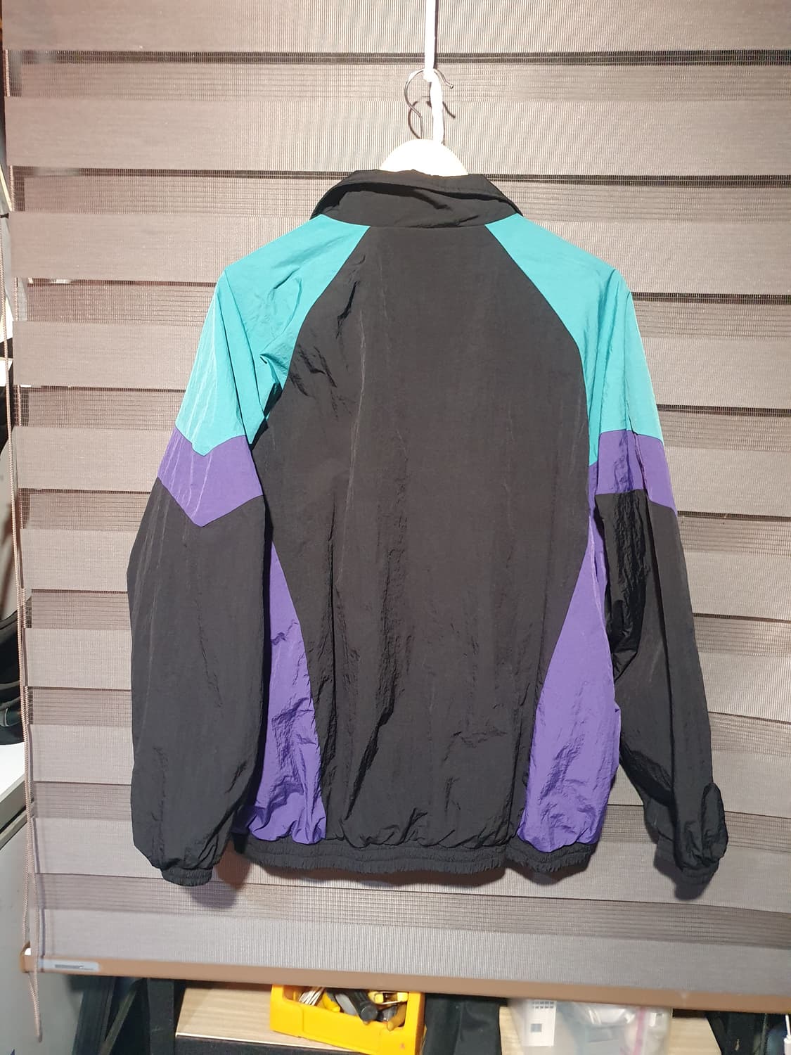 무배 푸마 블랙/퍼플/블루종 바람막이 L사이즈 2200311 상품이미지2