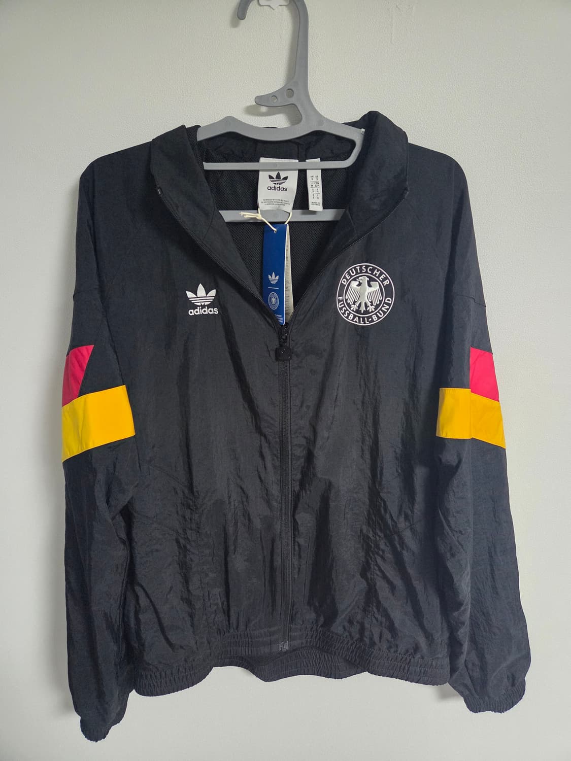 아디다스 오리지널 24 -25  독일 택채 미사용 바람막이 상품이미지1