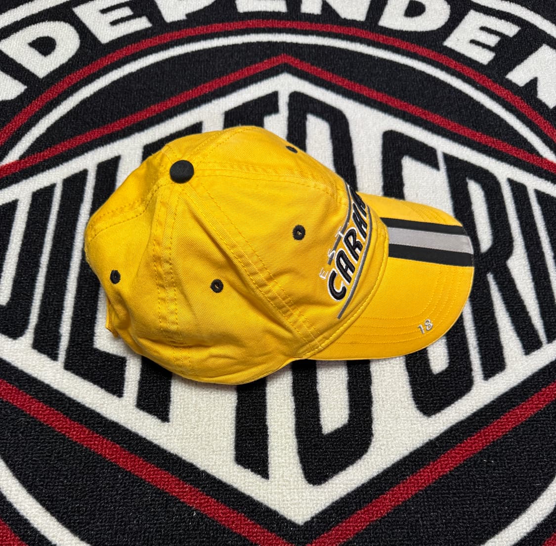 칼하트 벨크로 백 볼캡 옐로우 상품이미지2