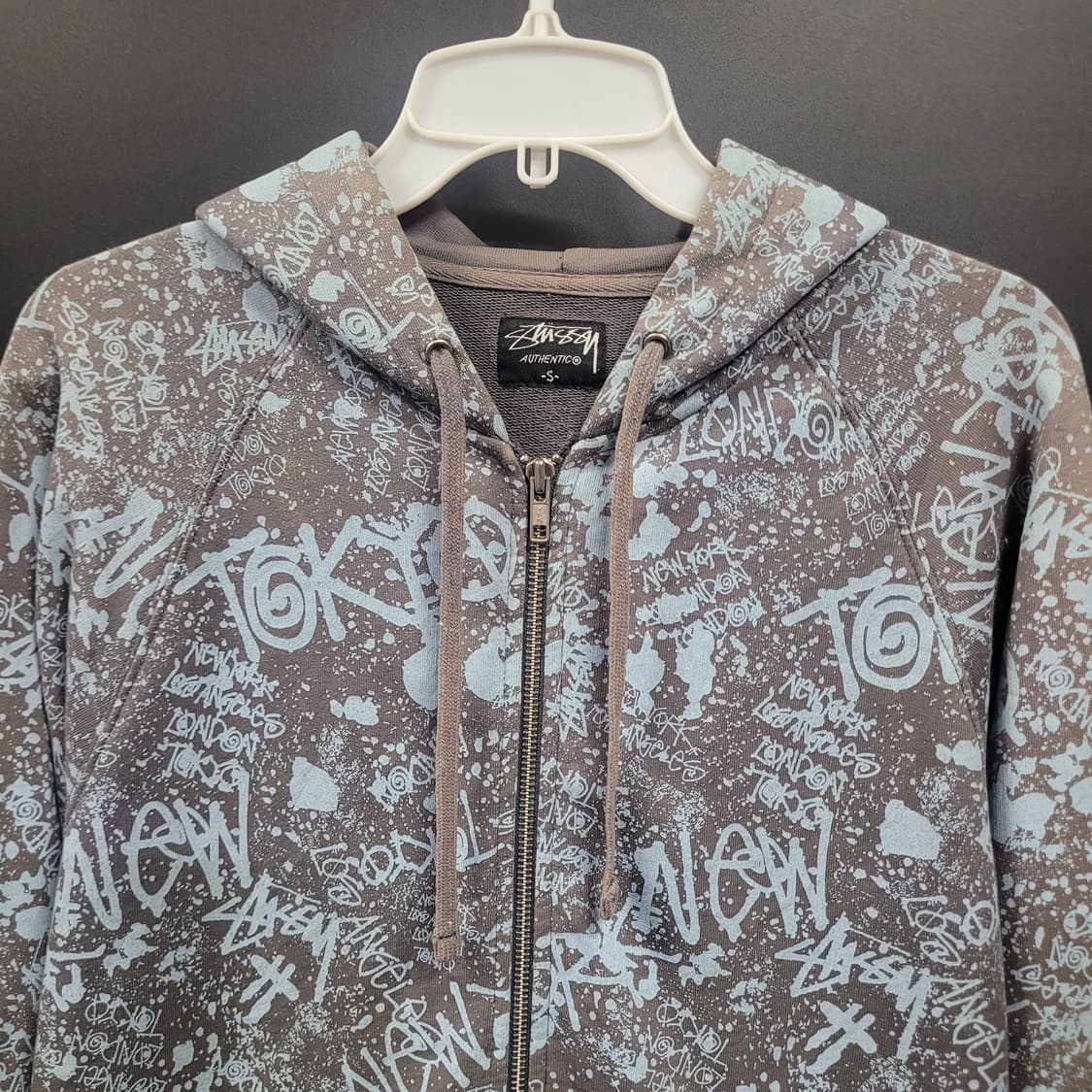 stussy 스투시 빈티지 후드집업  상품이미지2