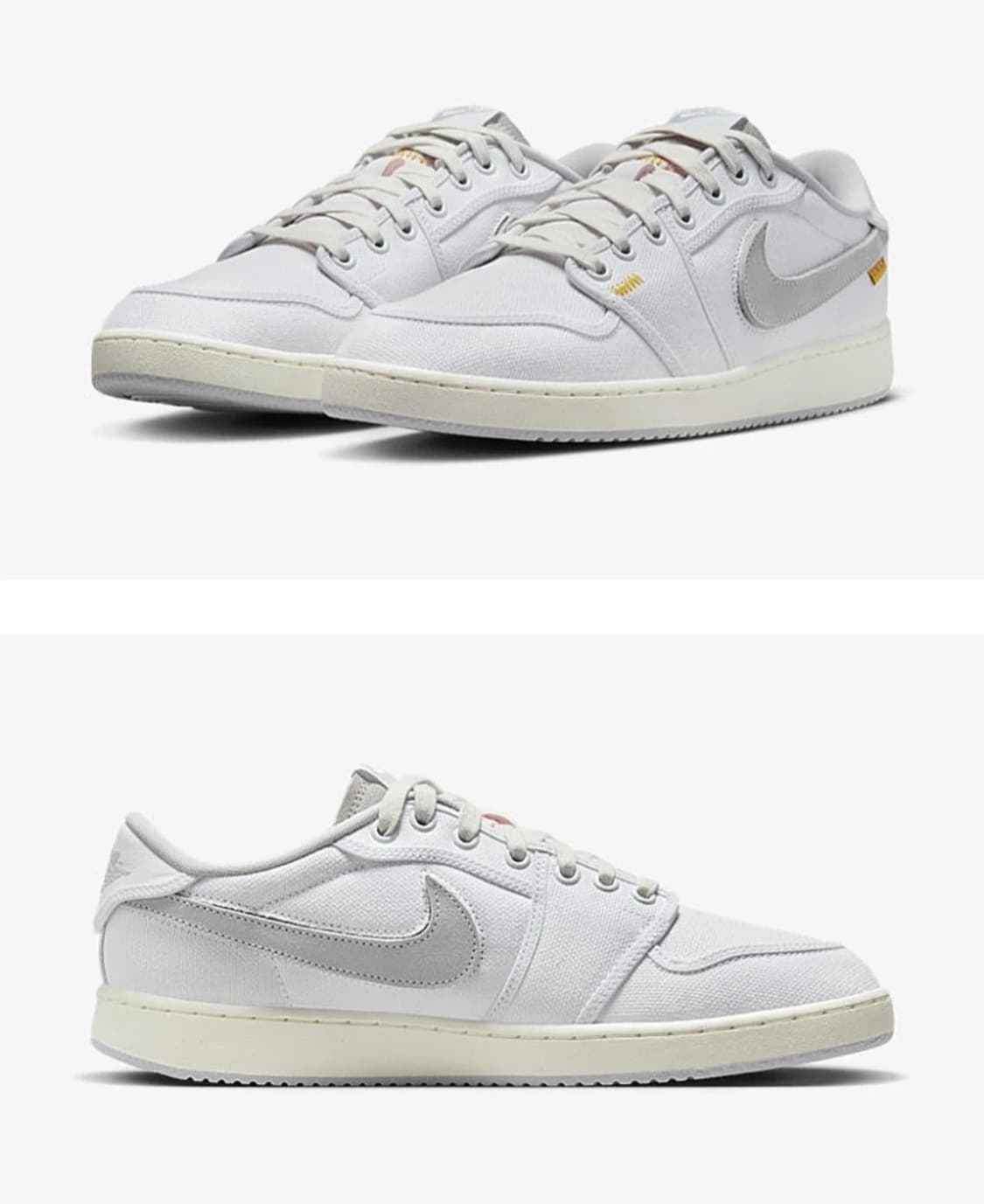 [240]조던1 유니온 KO 로우 화이트  상품이미지3