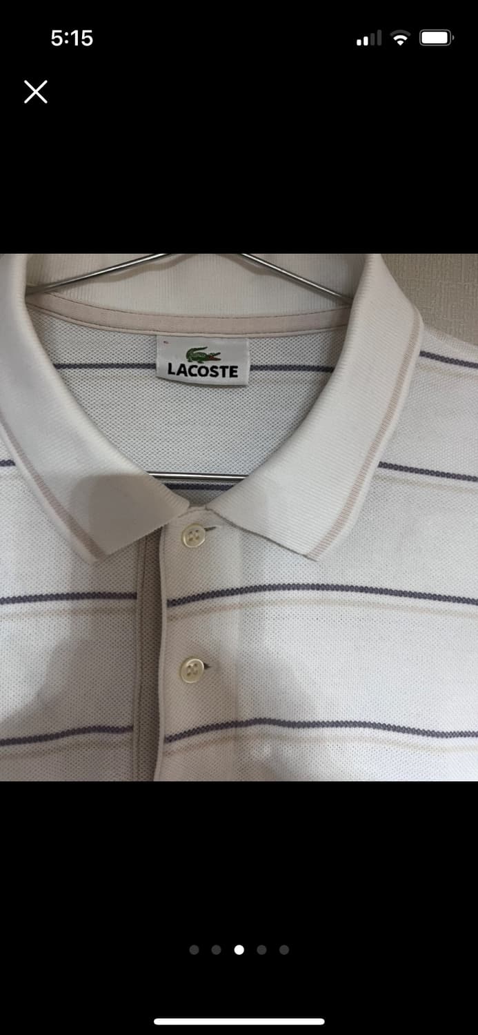 일본 빈티지 라코스테 롱슬리브 L 상품이미지3