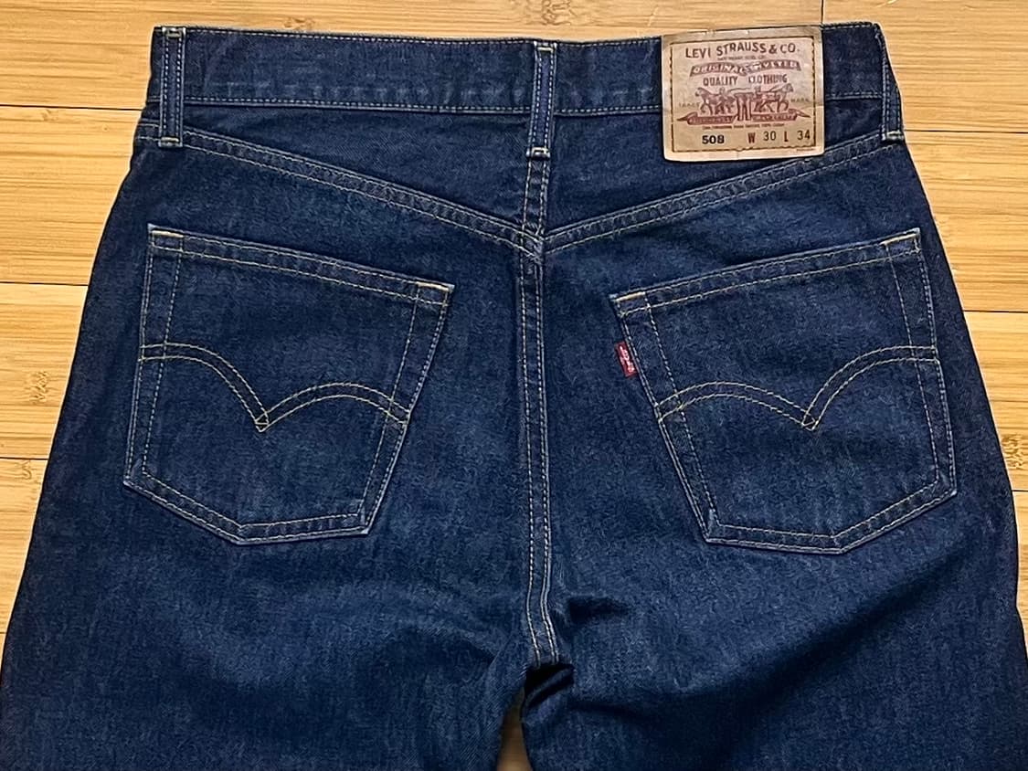 리바이스 508 데님팬츠 W30 L34 상품이미지4