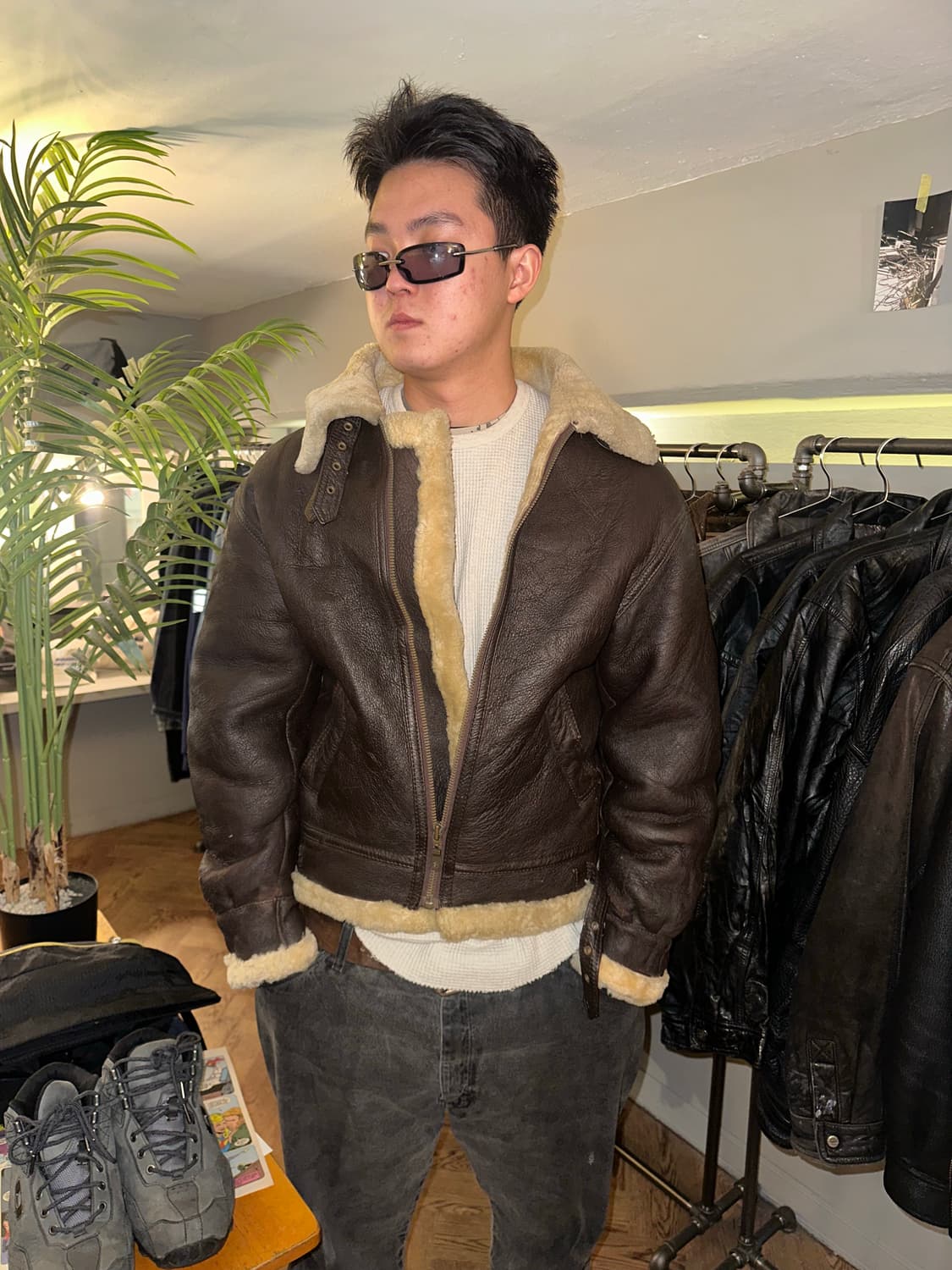 Original Shearling by Teodem leather B-3 상품이미지1