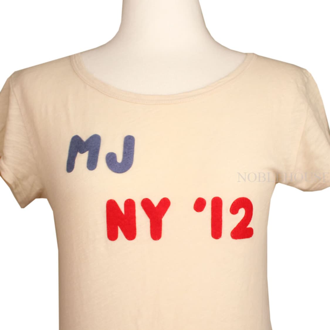 마크바이마크 아이보리 아플리케 티셔츠(XS) 상품이미지5