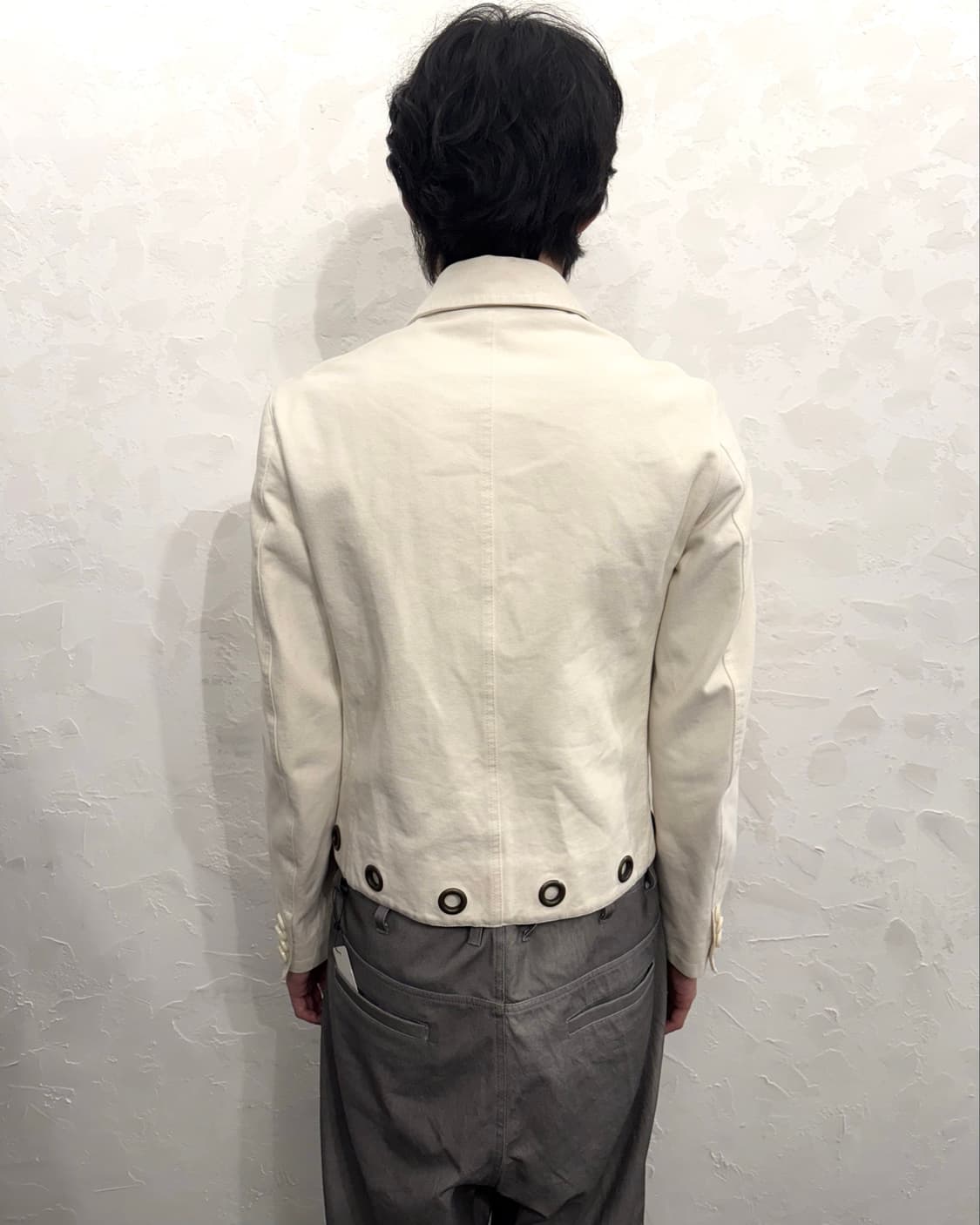 rare* 알렉산더맥퀸 초기 아카이브 그로멧 홀 펜싱자켓 상품이미지6