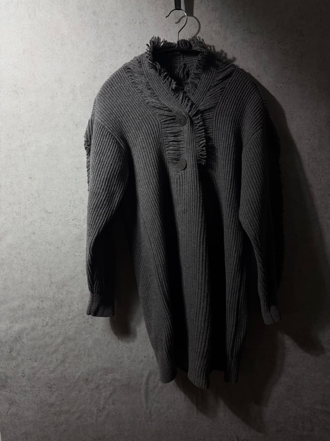 이세이미야케 디스트로이드 숄카라 가디건 상품이미지2