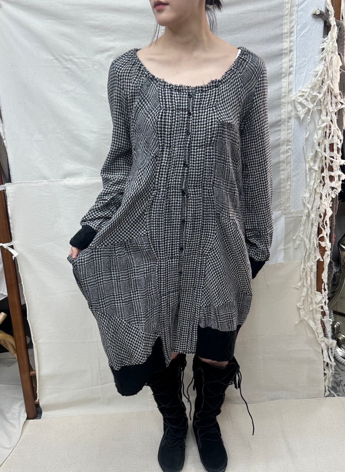 wool check shirt ops 상품이미지1