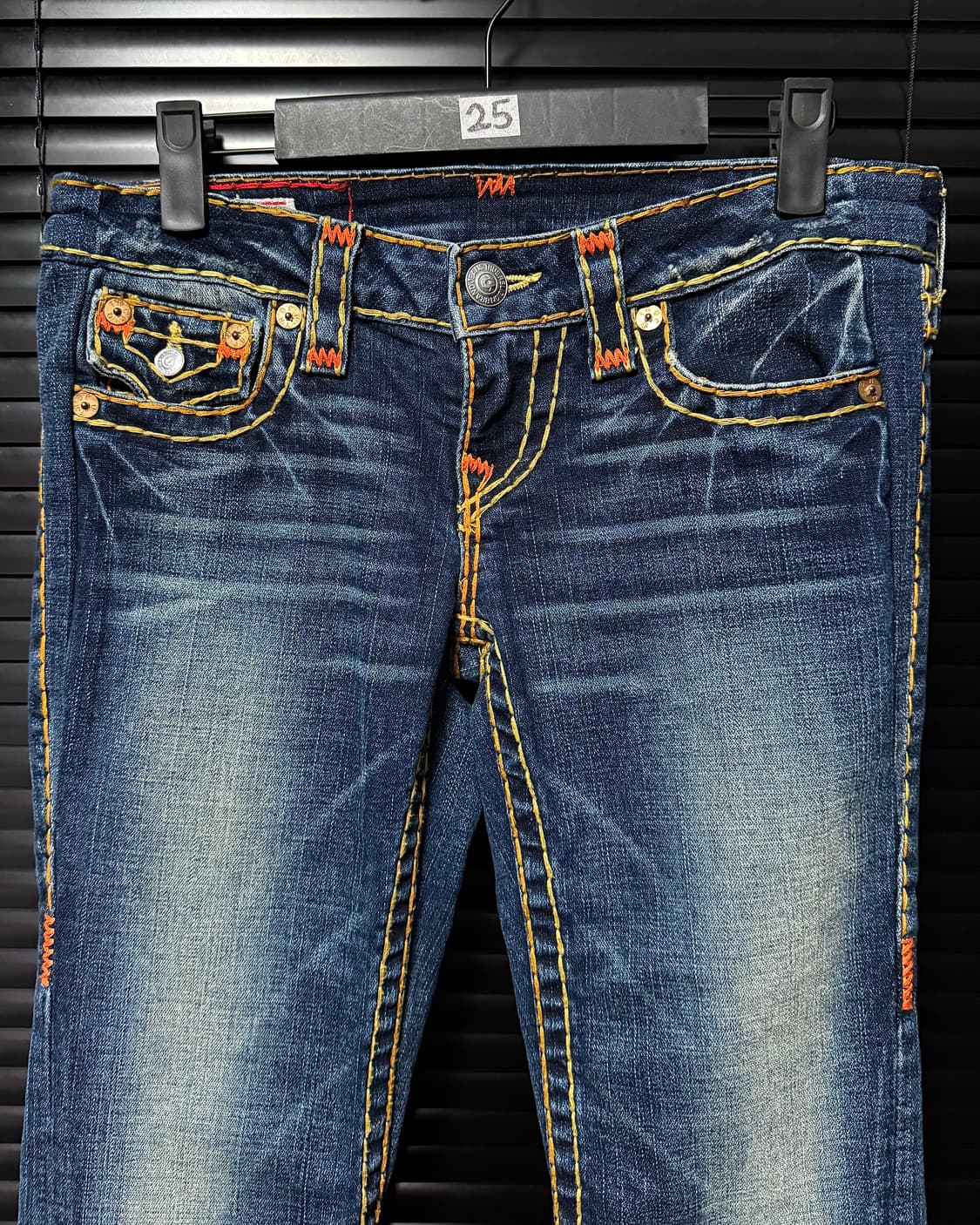 트루릴리젼 조이 슈퍼 티 부츠컷 중청 워싱 데님 부츠컷 나팔 플레어 25 상품이미지2