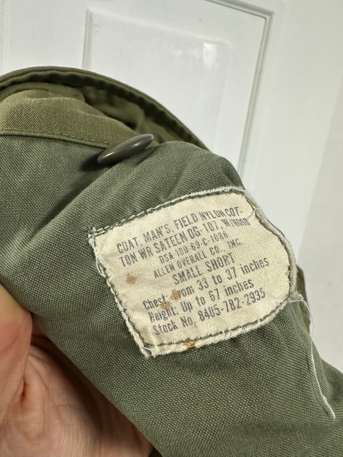 미군 2세대 M65 필드자켓 상품이미지6