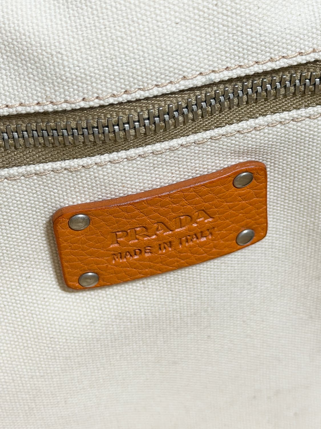 프라다 Sea Life 카나파 캔버스 빅 토트백 상품이미지4