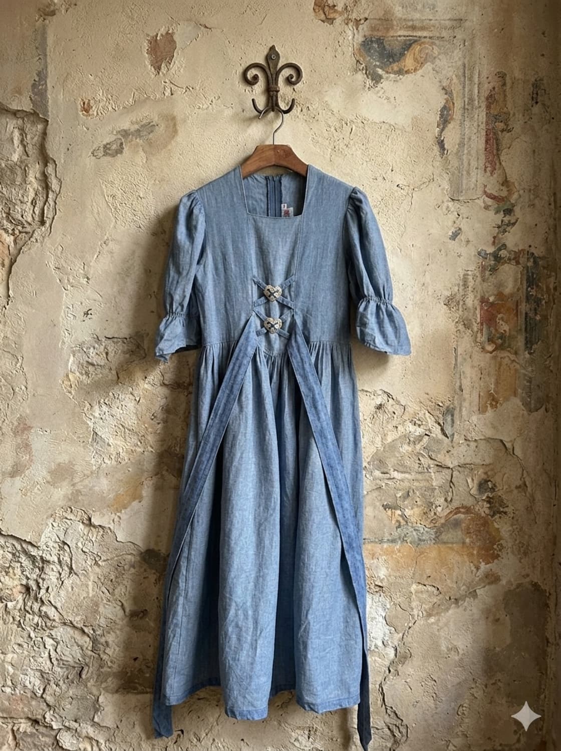 코발트  티롤리언 원피스 상품이미지1