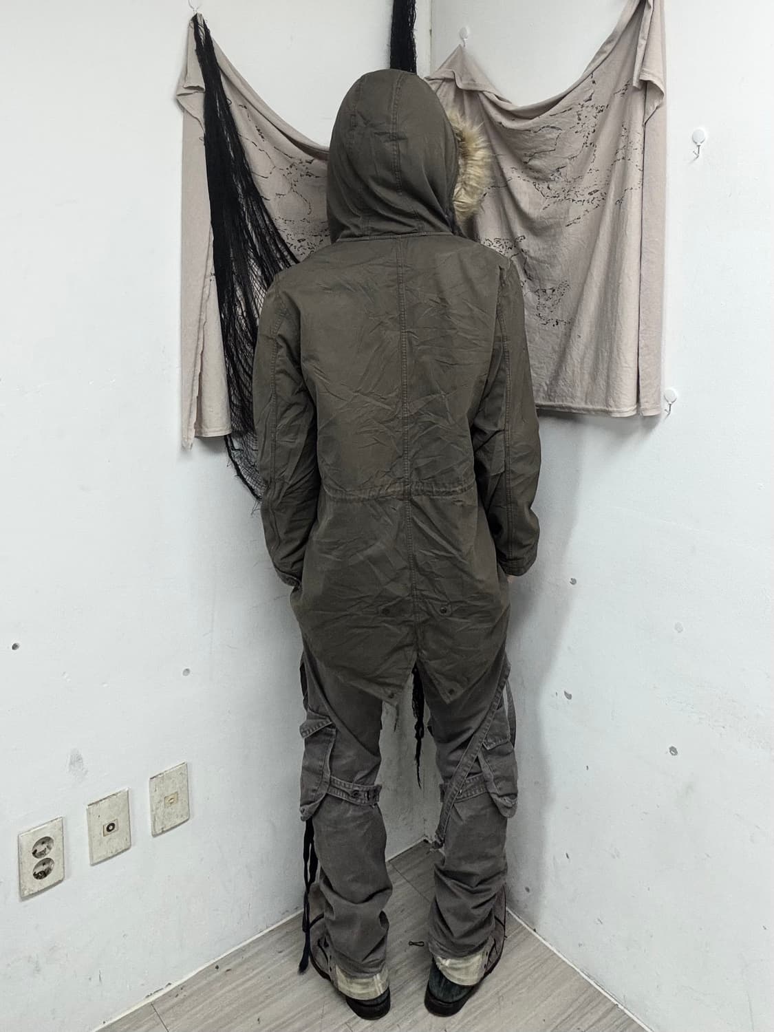 [Back Number]Grunge Mood Fur Parka 상품이미지3