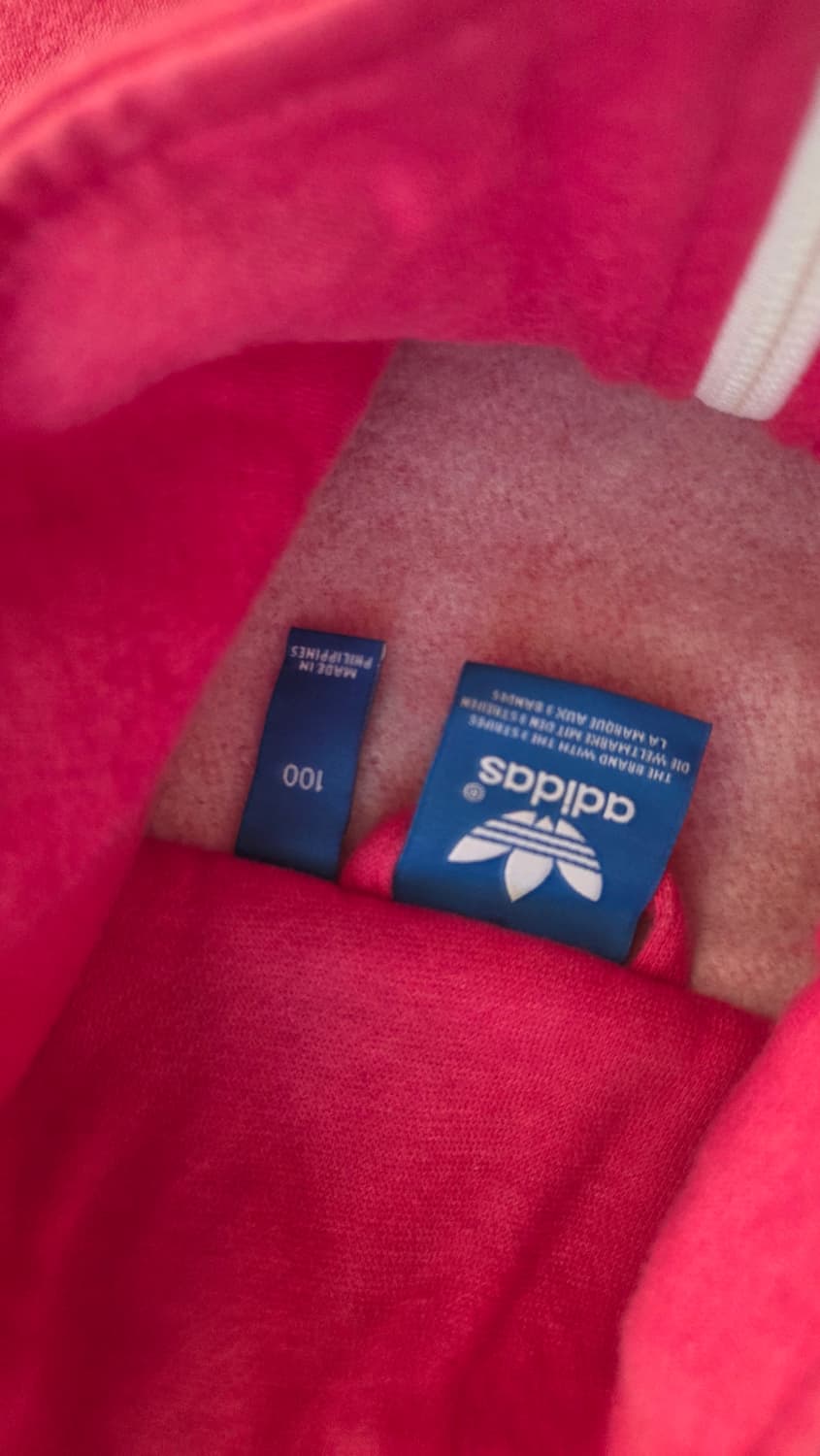 아디다스 핑크 여성 파이어버드 빅로고 삼선져지 100 상품이미지3