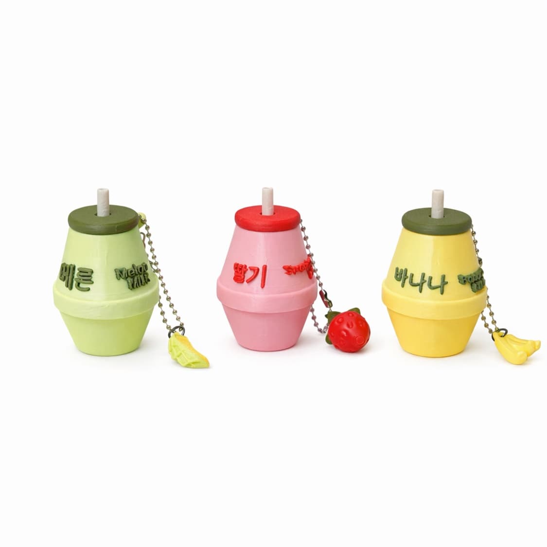 새상품 단지우유 클리커 클릭커 키캡 키링 피젯토이 상품이미지2