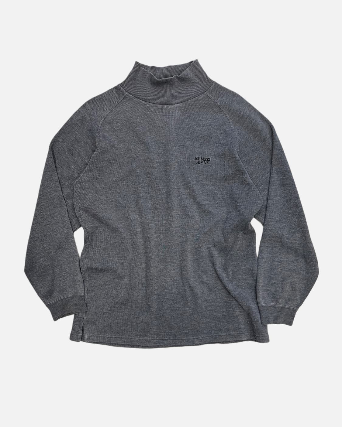 KENZO JEANS logo ribbed mockneck knit 상품이미지2