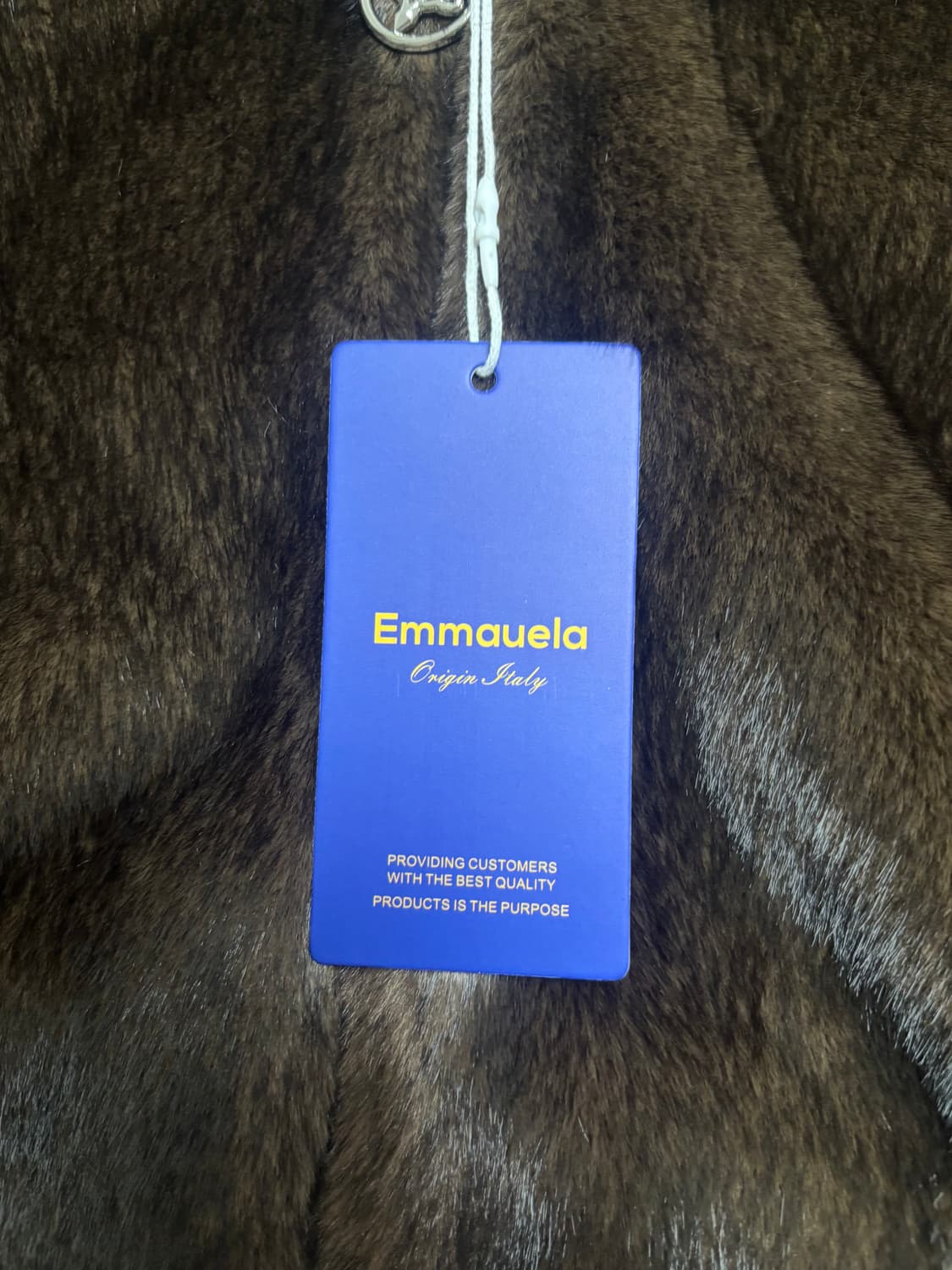 Emmauela 밍크 후드 코트 48사이즈 상품이미지6