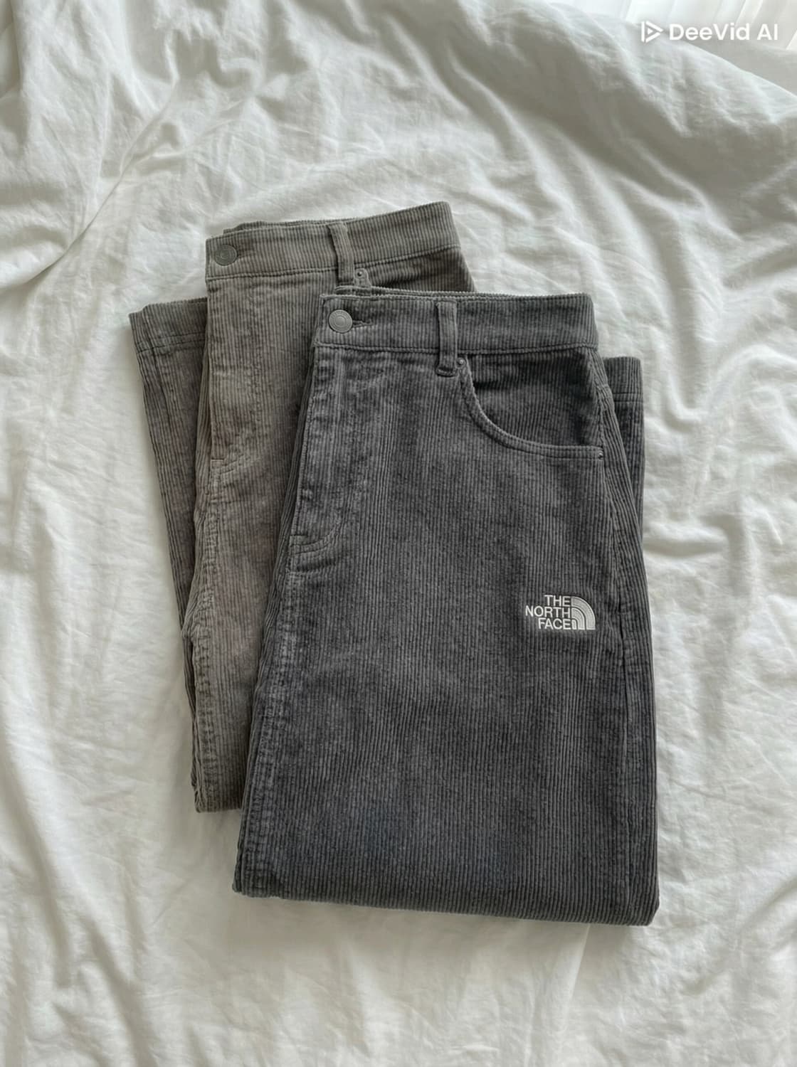 노스페이스 우먼 코듀로이 스커트 상품이미지2