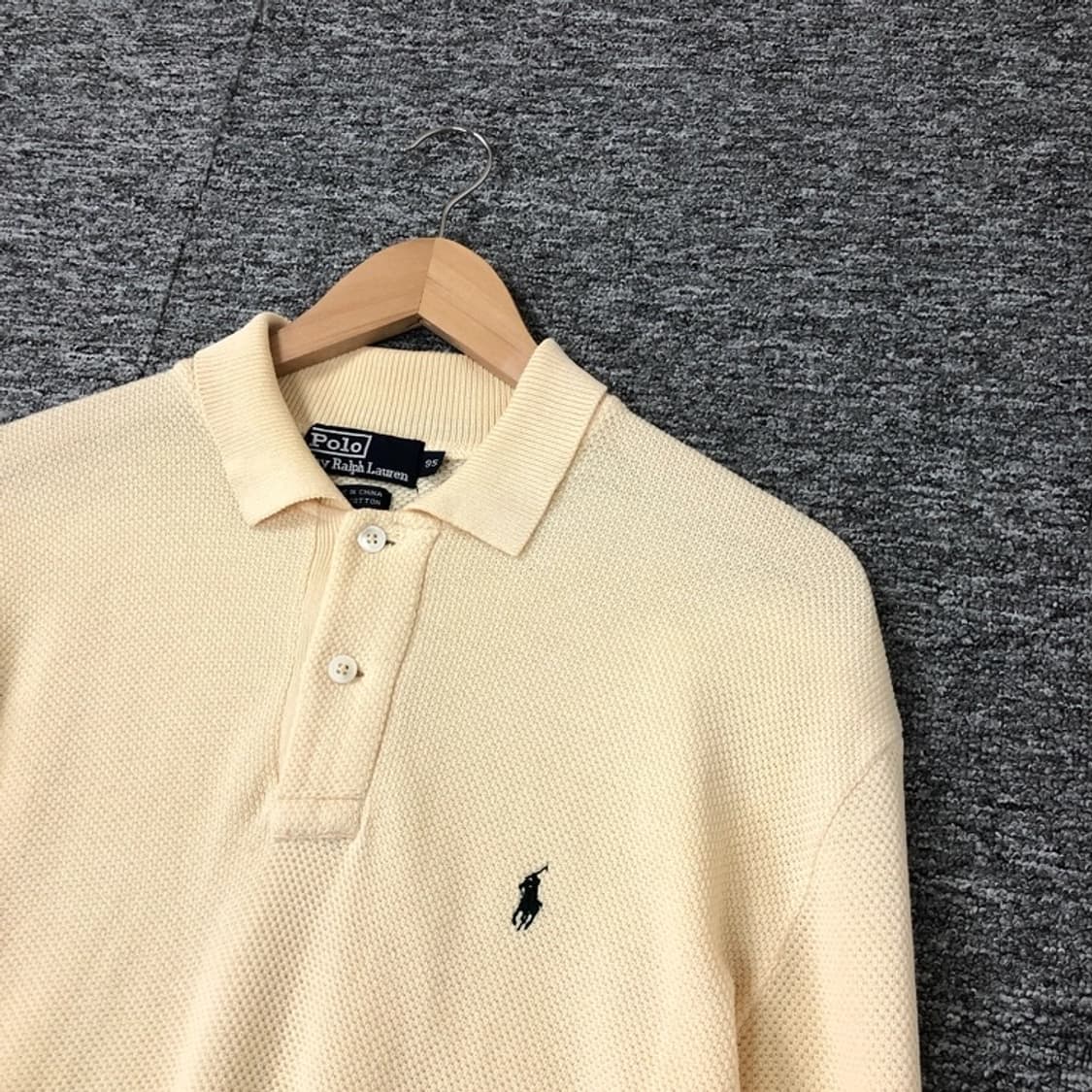폴로 정품 니트pk 오트밀 코튼 상품이미지2