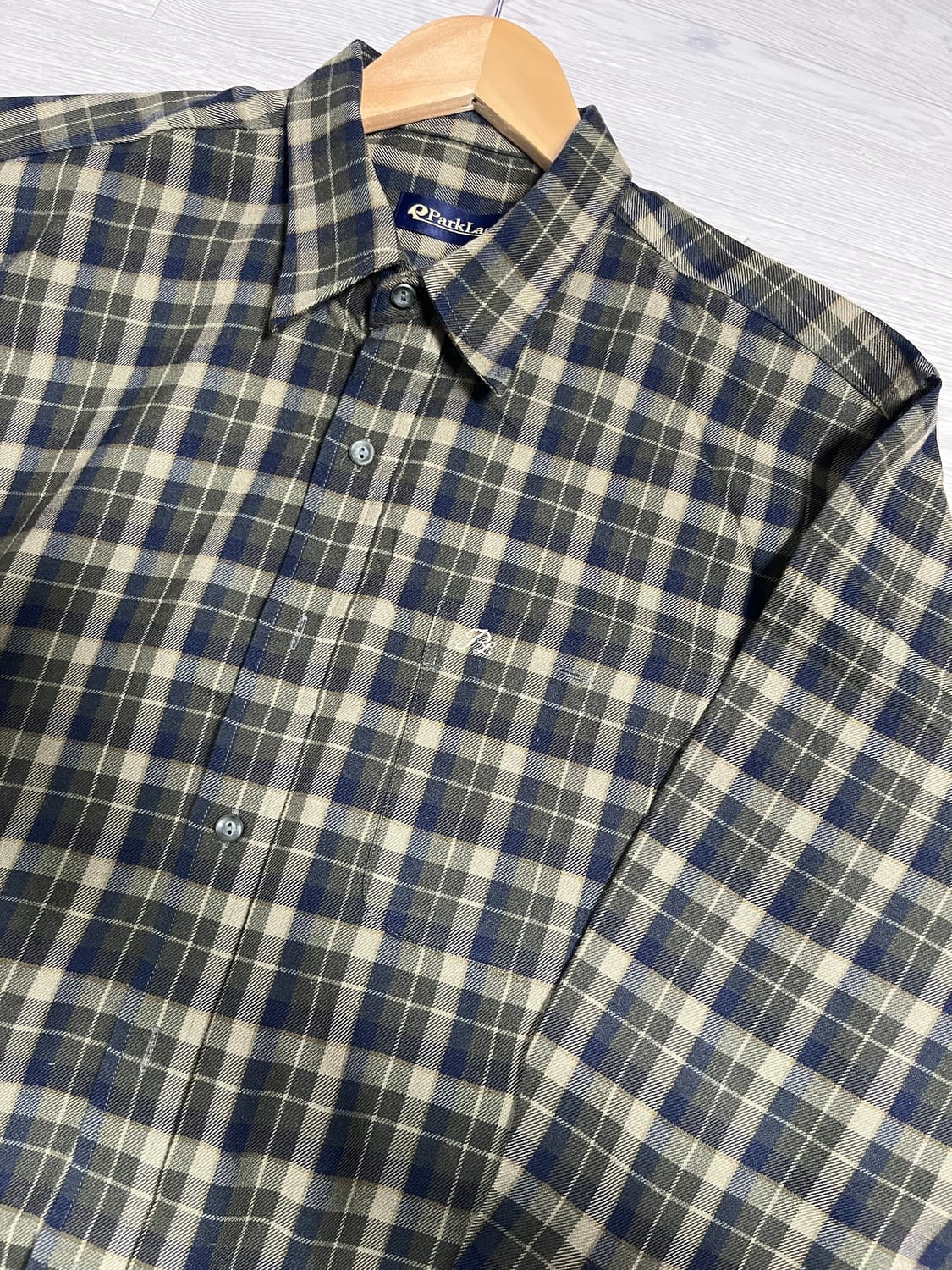 공용 파크랜드 체크 셔츠 남방 105 상품이미지5