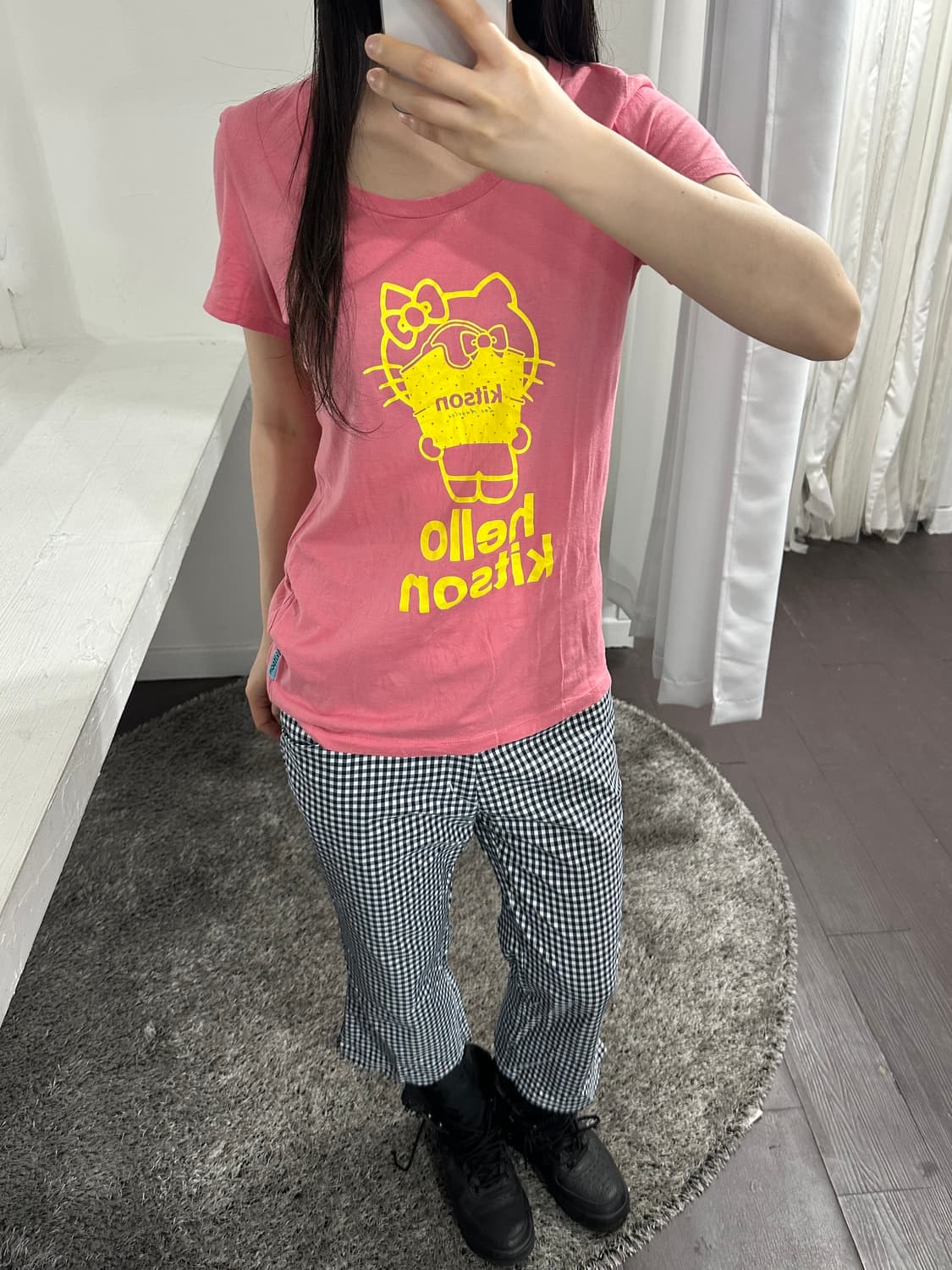 ut x hello kitty printing top 상품이미지4