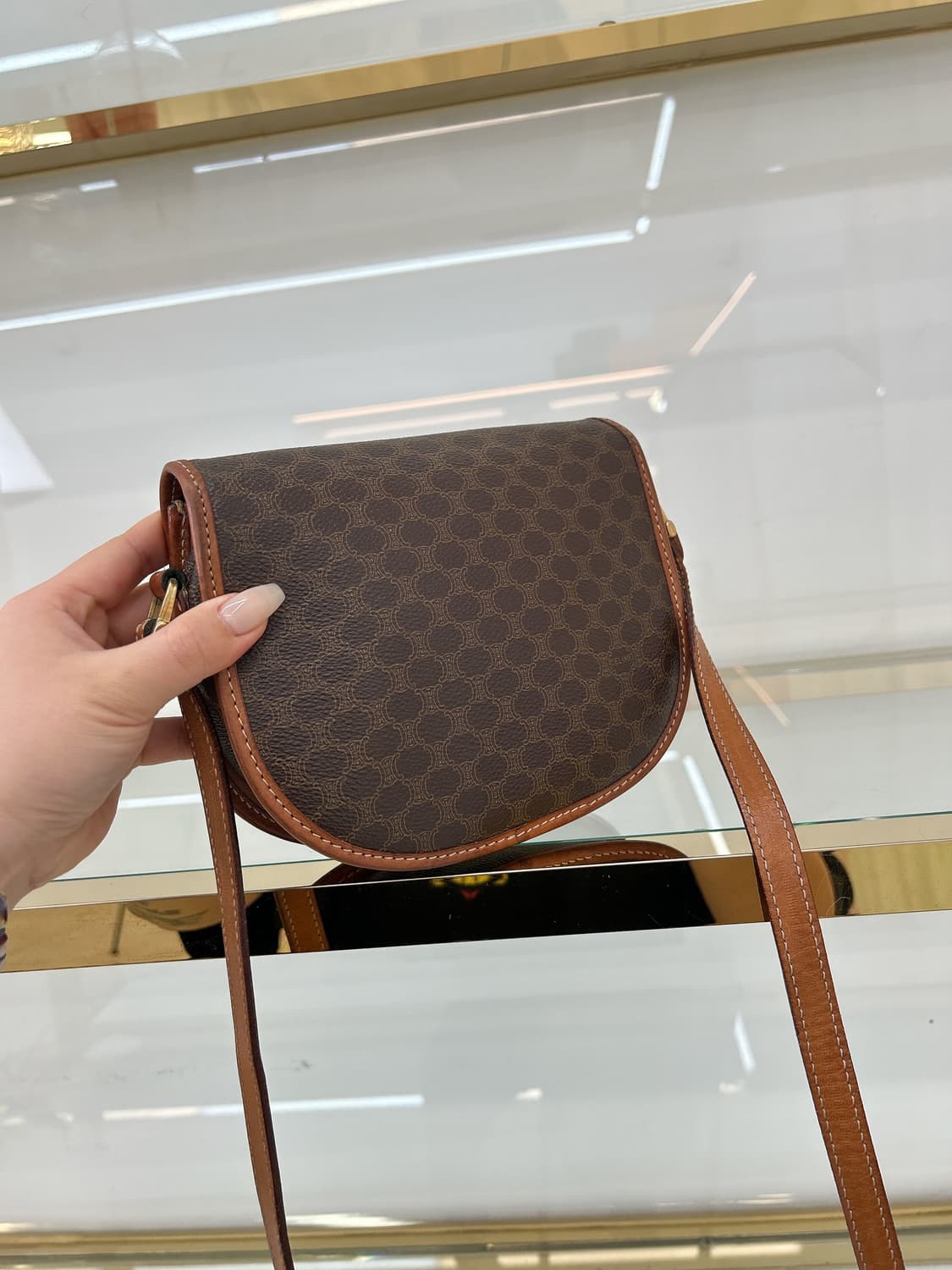 올드 셀린느 브라운 마카담 상품이미지3