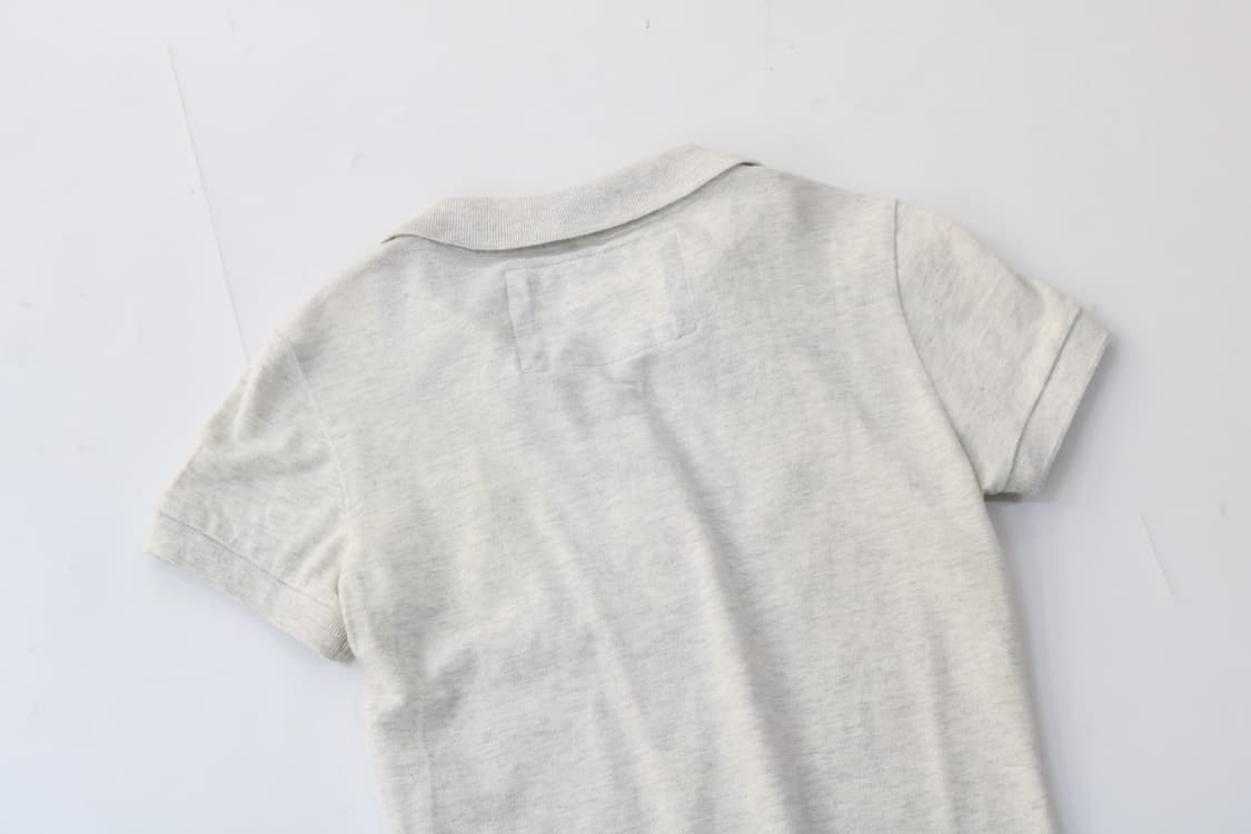 아베크롬비 앤 피치 머슬핏 자수 로고 피케 반팔 티셔츠 (S) 상품이미지9