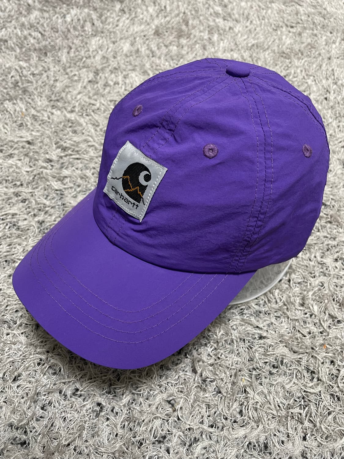 칼하트Carhartt 글씨로고 퍼플 캡 Free 상품이미지1