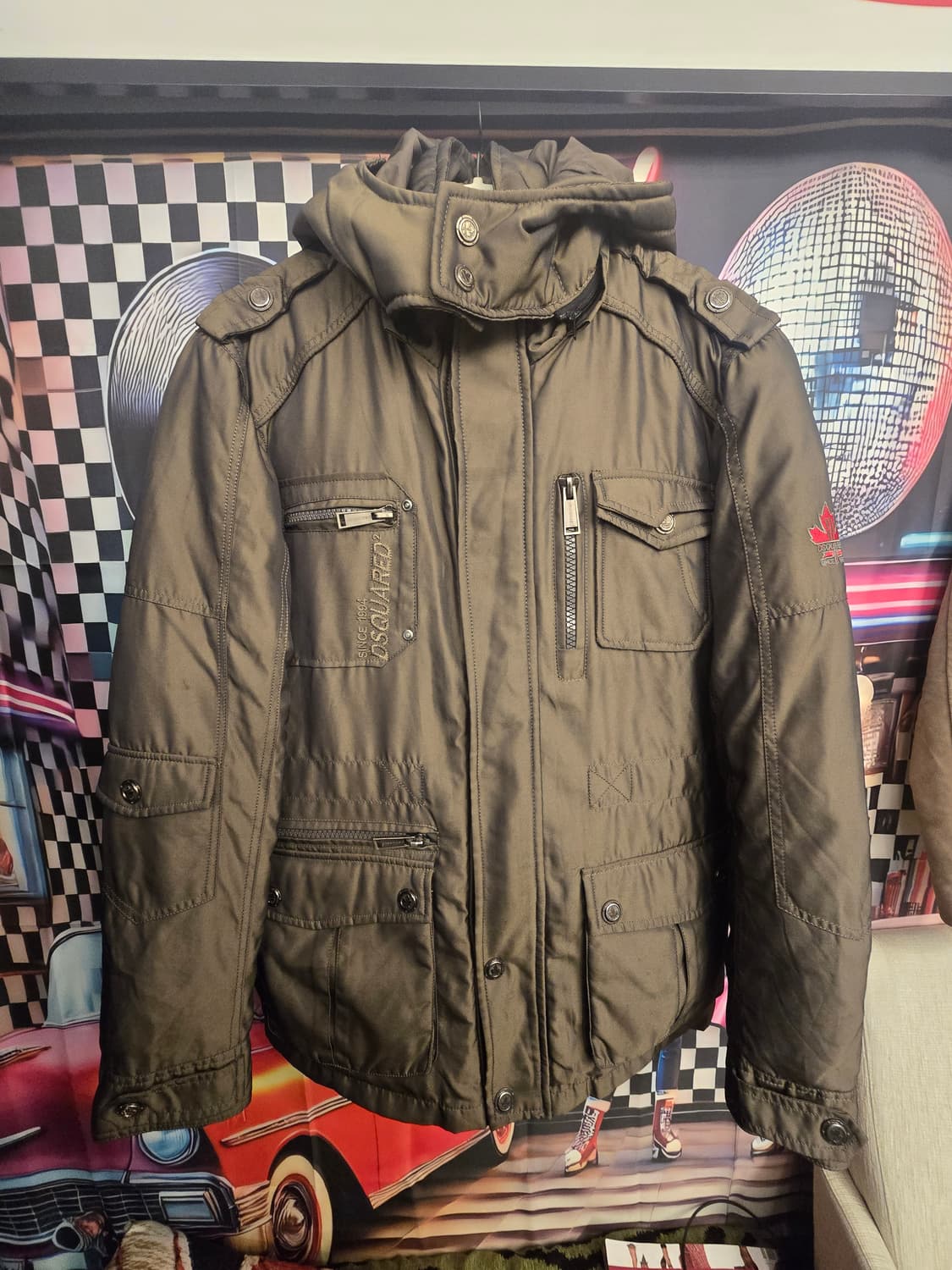 디스퀘어드2(Dsquared2) 후드 패딩 재킷 상품이미지1