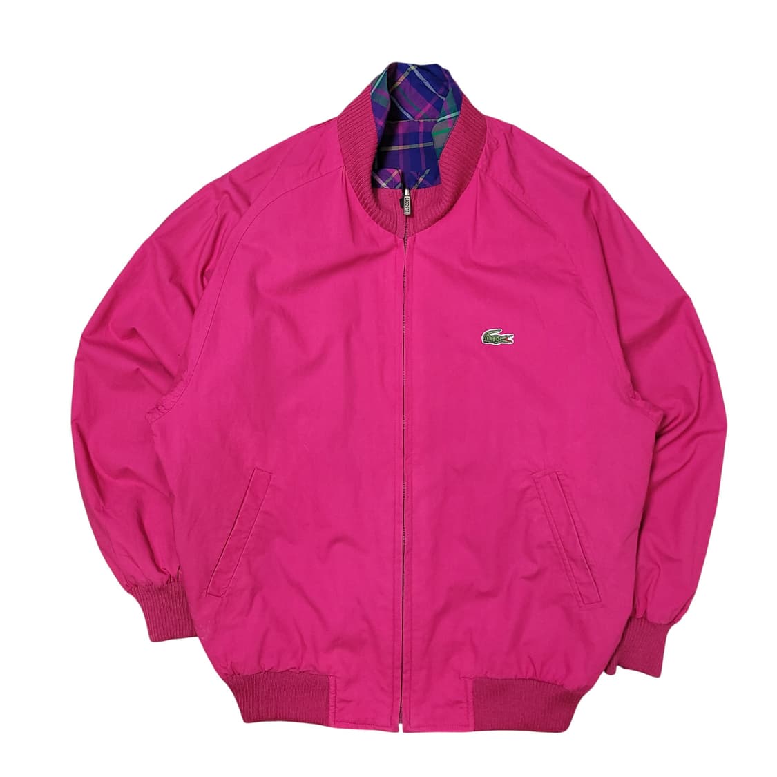 90's 라코스테 빈티지 퍼플 리버시블 자켓 상품이미지3