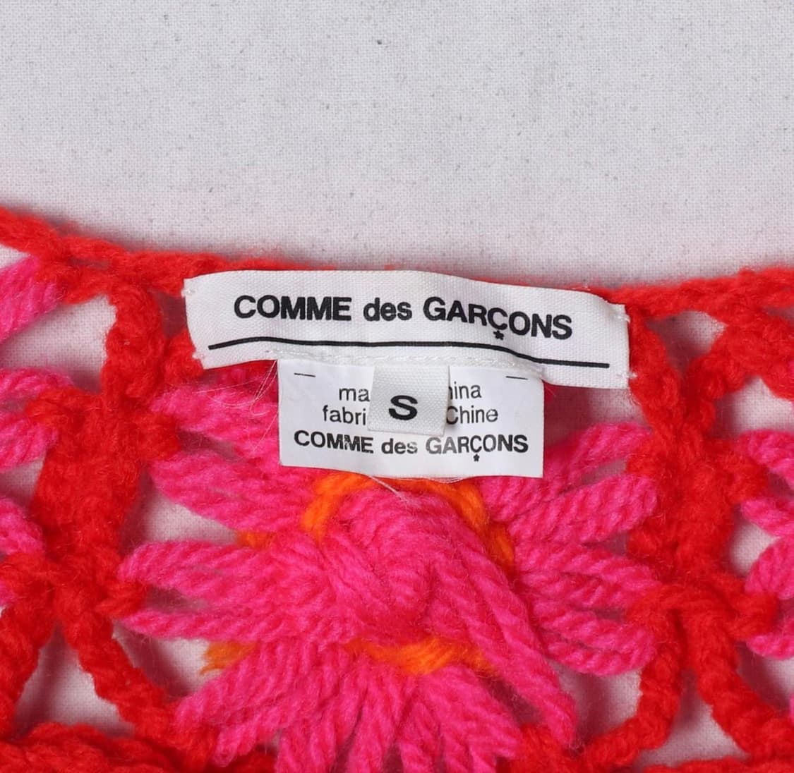 꼼데가르송 크로쉐 니트 상품이미지3