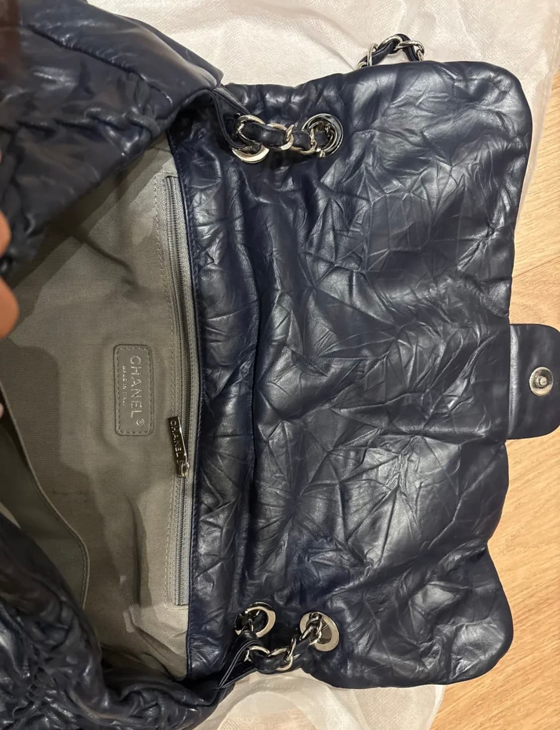 샤넬 와일드스티치 네이비 상품이미지5